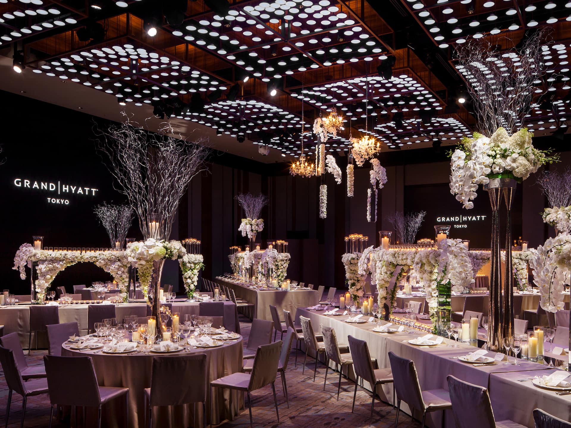 Grand Hyatt Tokyo Grand Ballroom Banquet White