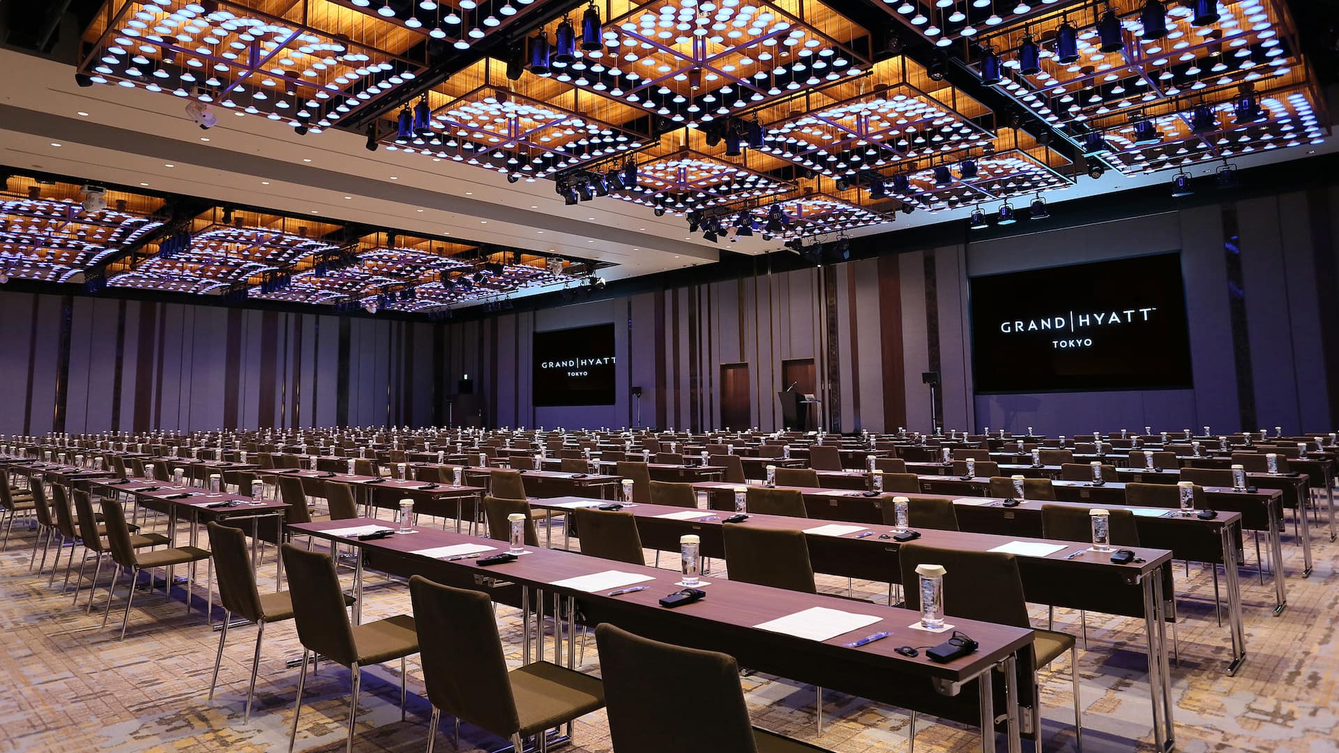 Grand Hyatt Tokyo Grand Ballroom Classroom Style