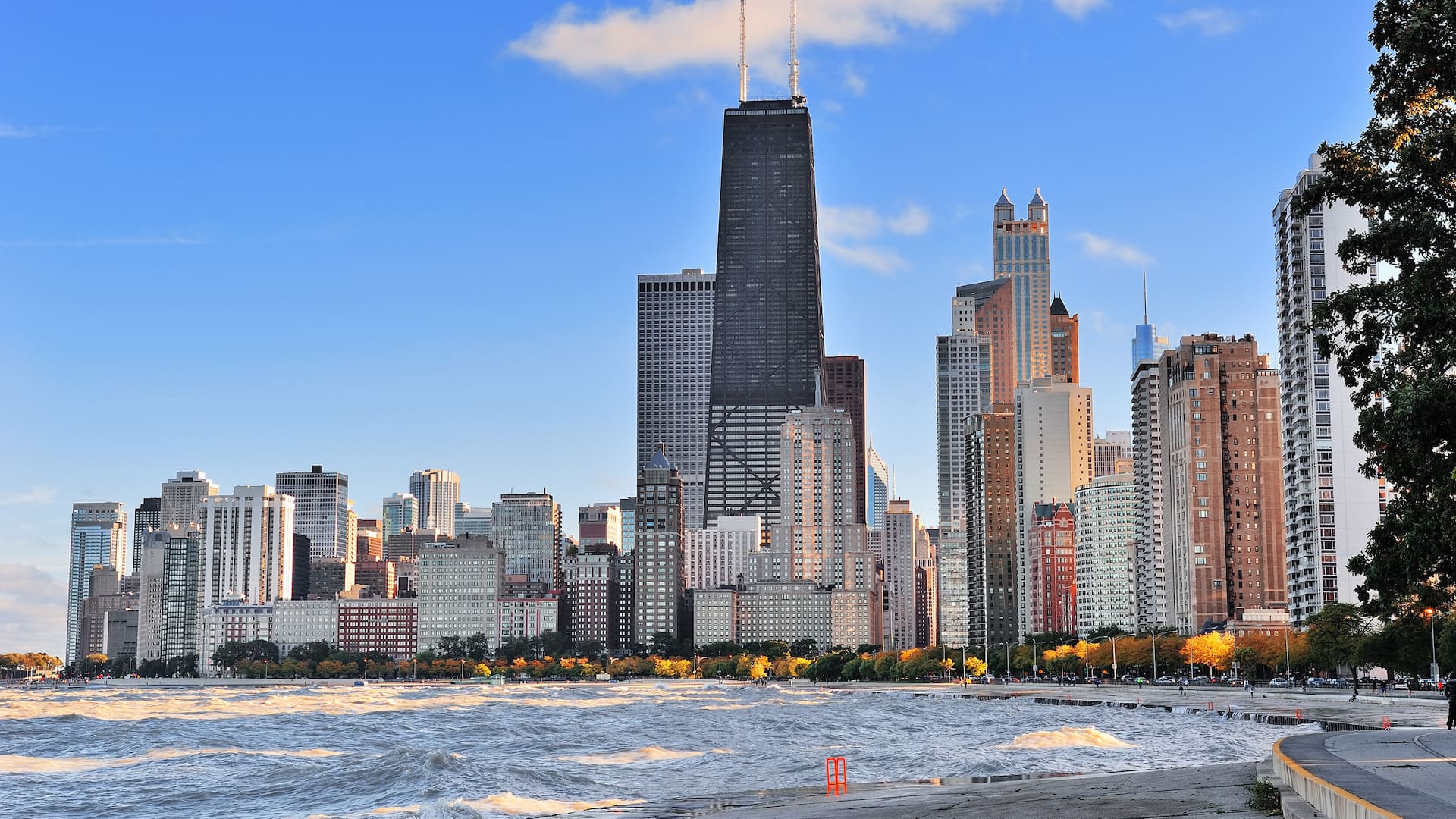 Hyatt Regency Chicago Fall Lake
