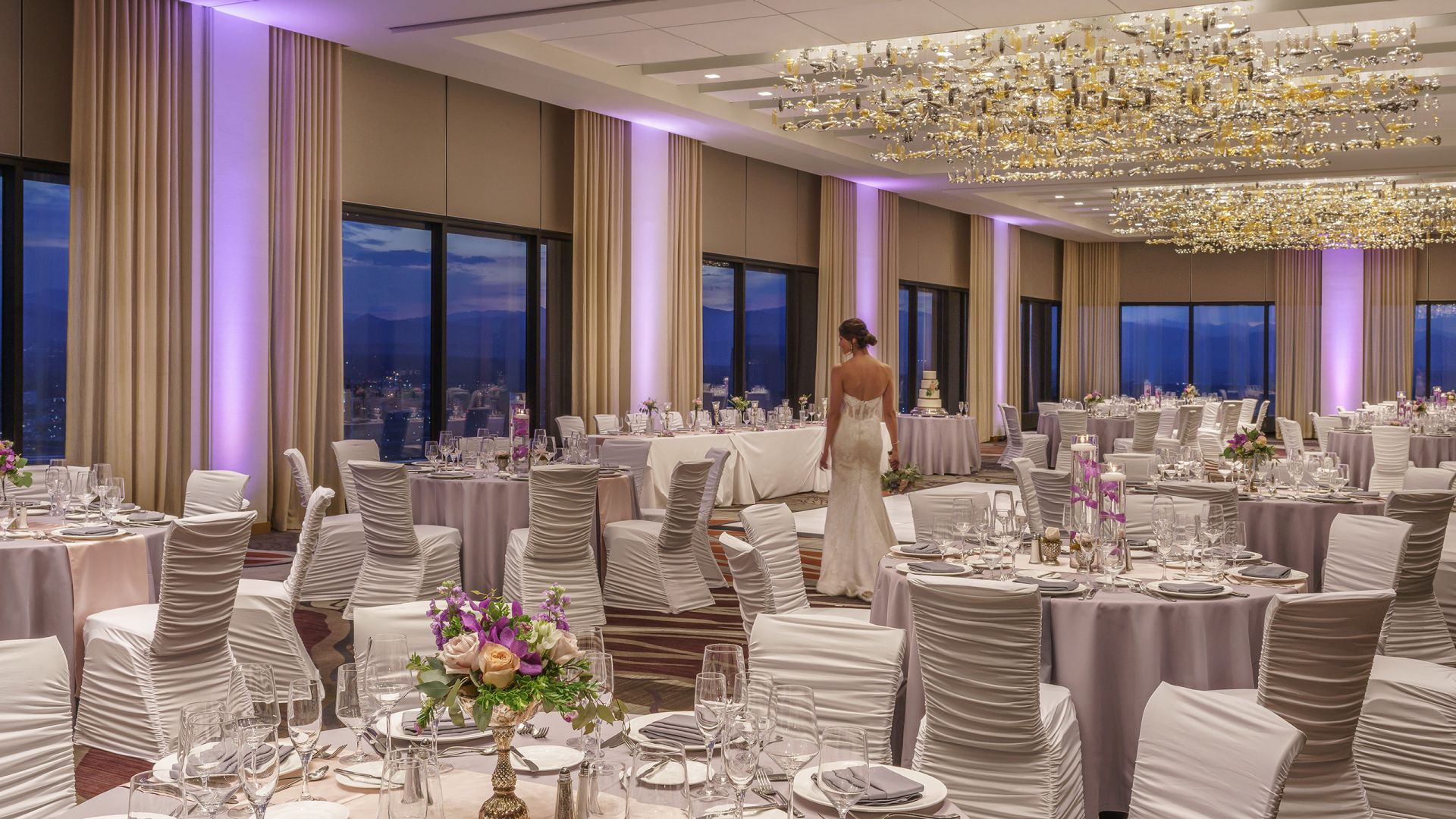Weddings Grand Hyatt Denver Pinnacle Club Wedding