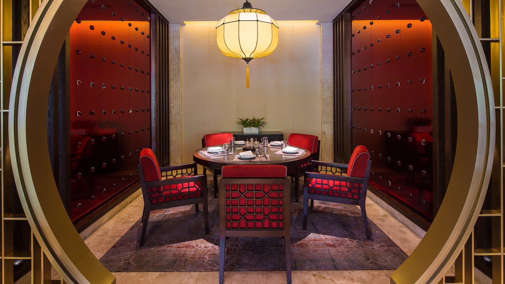 Hyatt Regency Xi'an Hu Pan Semi Private Dining Room