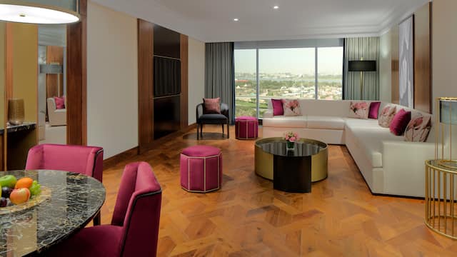 Grand Hyatt Dubai Ambassador Suite Living Room