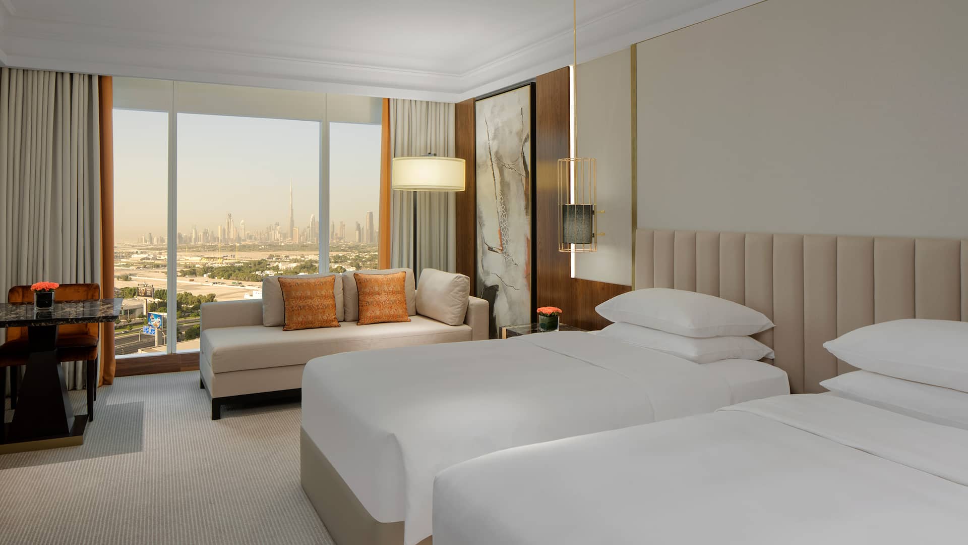 1 de 5 grand hyatt dubai 2 twin beds with club access