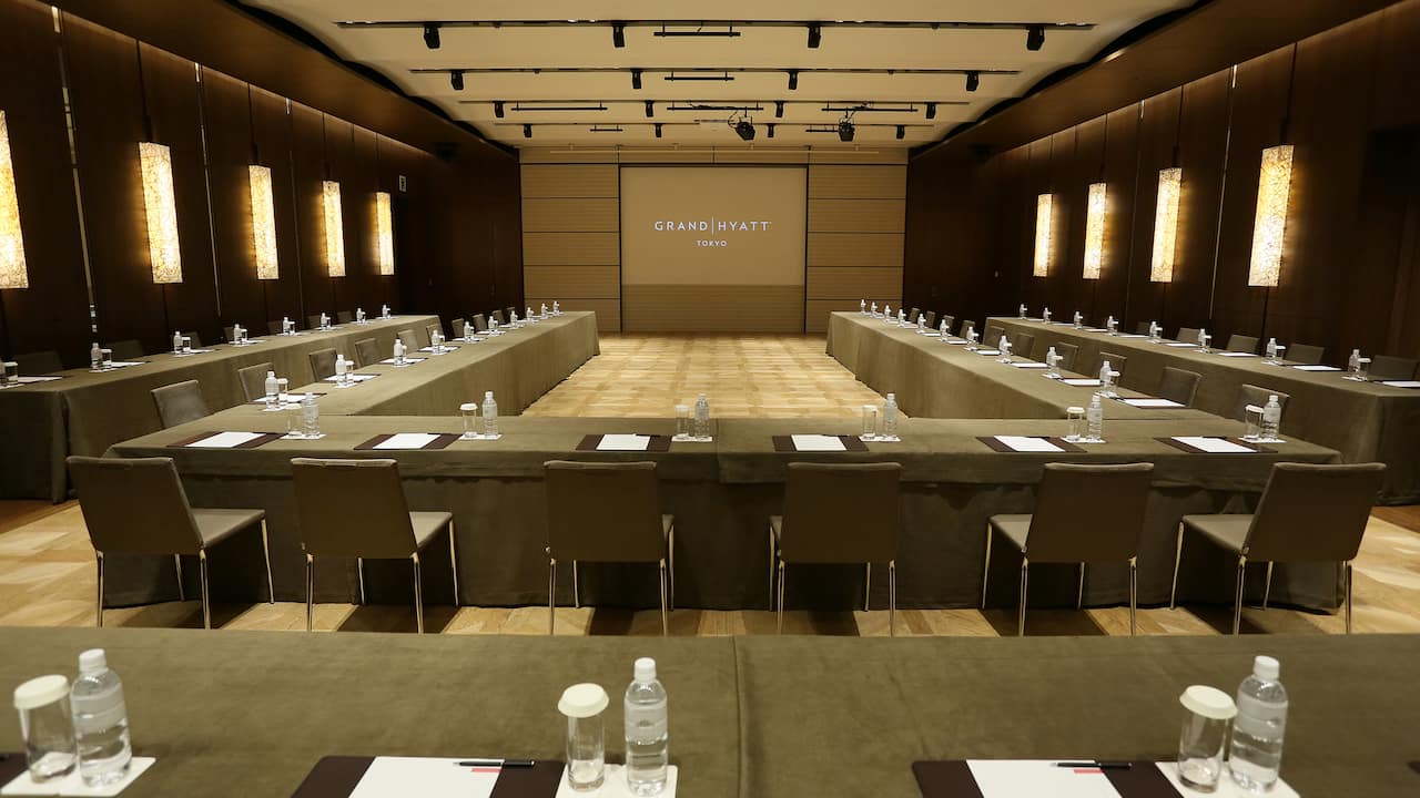 Grand Hyatt Tokyo Meeting Residence Basil U Shape グランド ハイアット 東京 レジデンスバジル 会議 Grand Hyatt Tokyo Meeting Residence Basil U Shape グランド ハイアット 東京 レジデンスバジル 会議