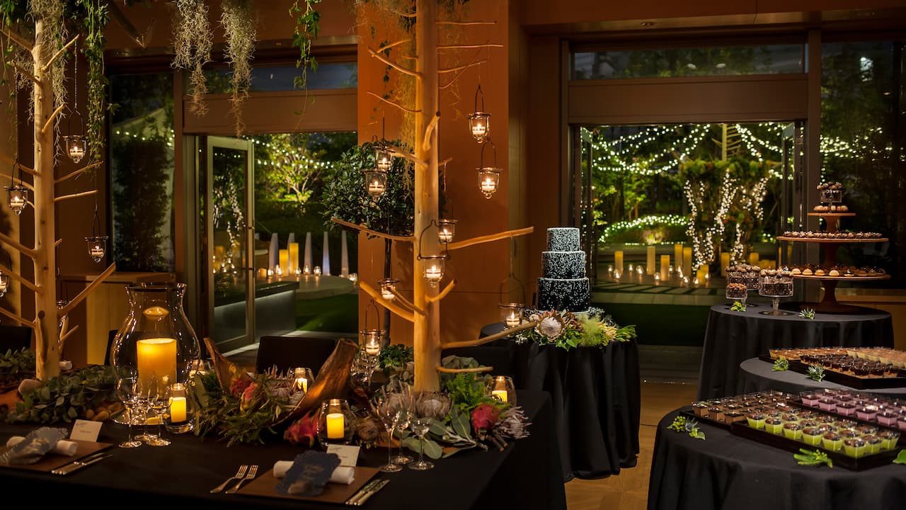 Grand Hyatt Tokyo Wedding Reception Hall Thyme at Night グランド ハイアット 東京 ウエディング 披露宴会場 タイム ナイトイメージ Grand Hyatt Tokyo Wedding Reception Hall Thyme at Night グランド ハイアット 東京 ウエディング 披露宴会場 タイム ナイトイメージ