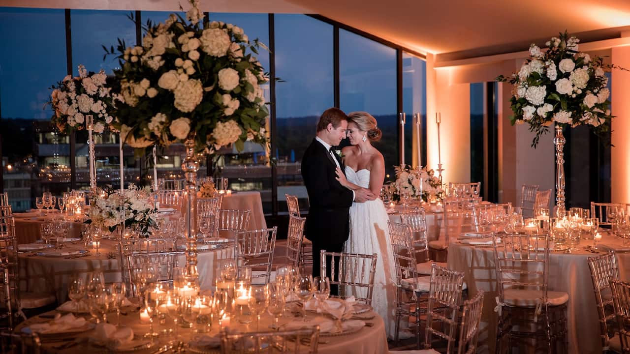 Wedding Rooftop Night
