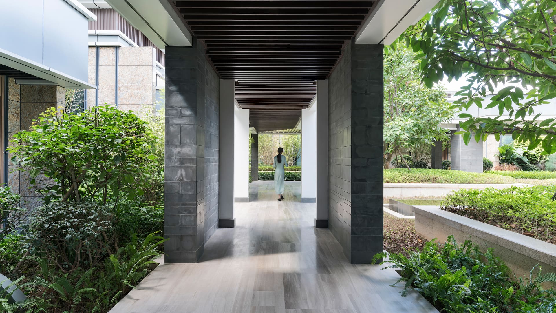 Hyatt Regency Fuzhou Cangshan MINWEI Chinese Restaurant Garden