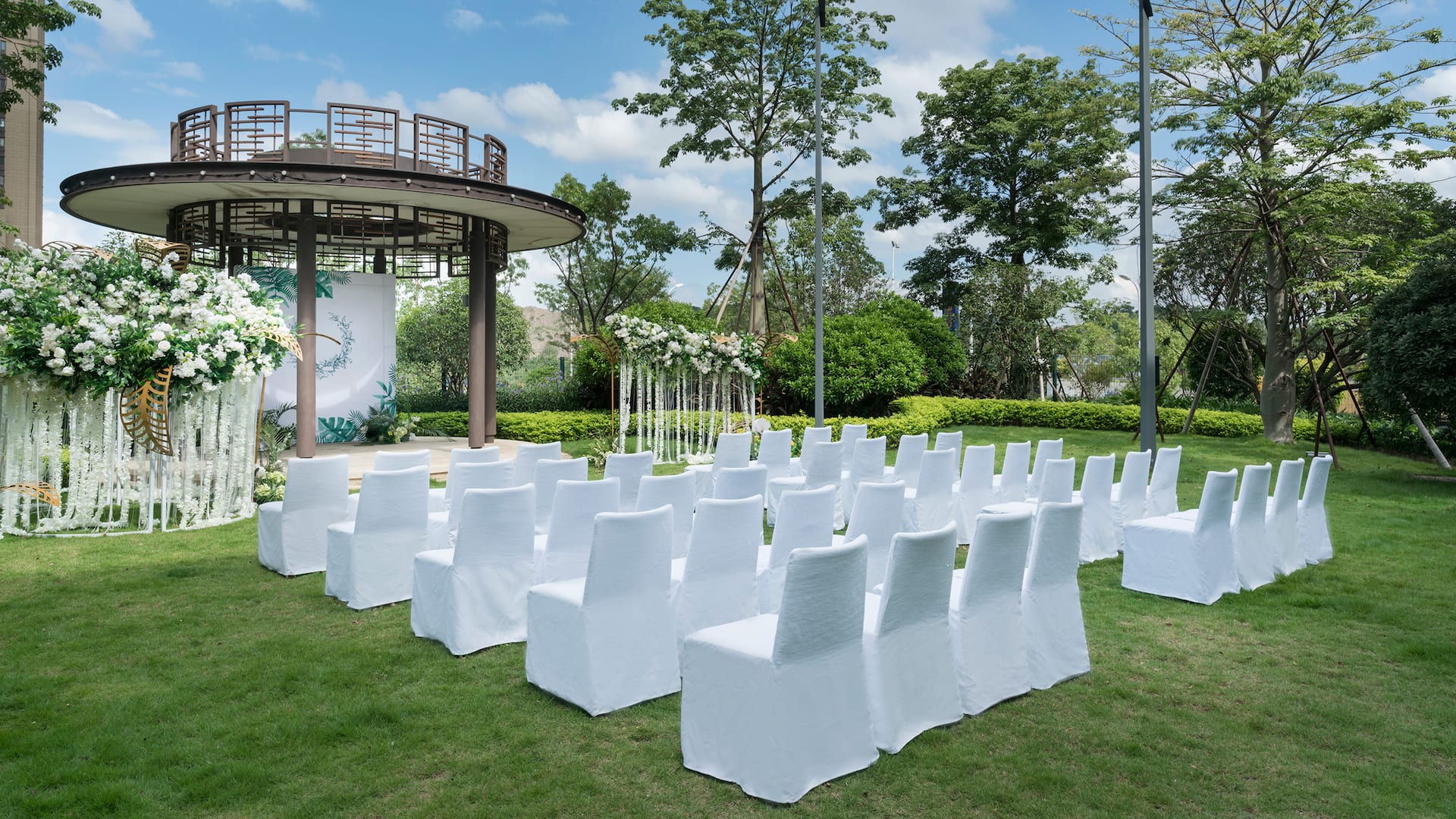Hyatt Regency Fuzhou Cangshan Wedding Lawn