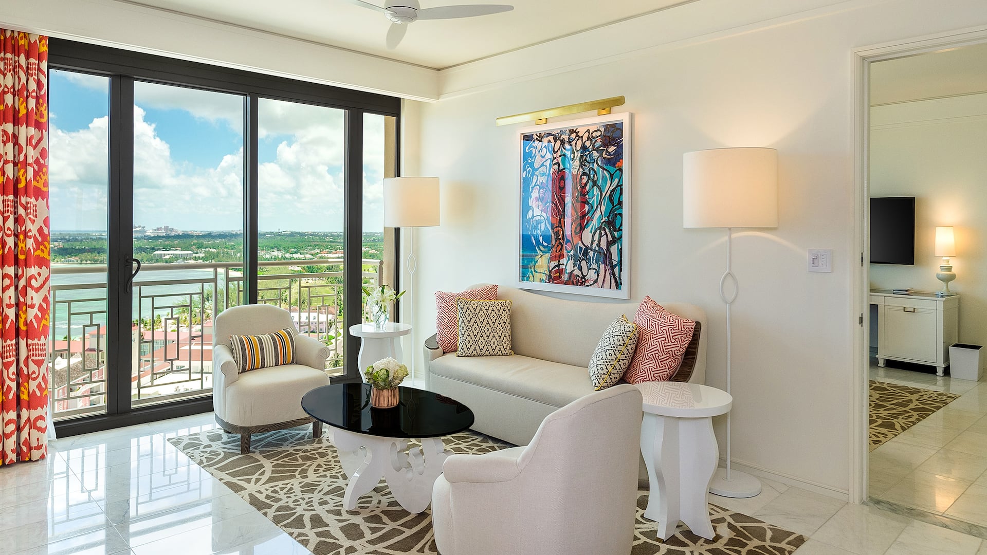 2/7 Two Bedroom Oceanview Residence Living Room