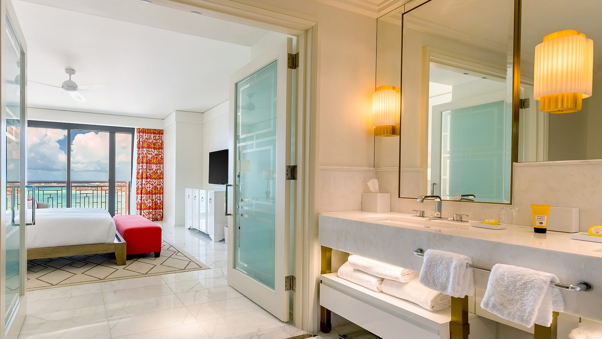 5/7 Two Bedroom Oceanview Residence Bathroom
