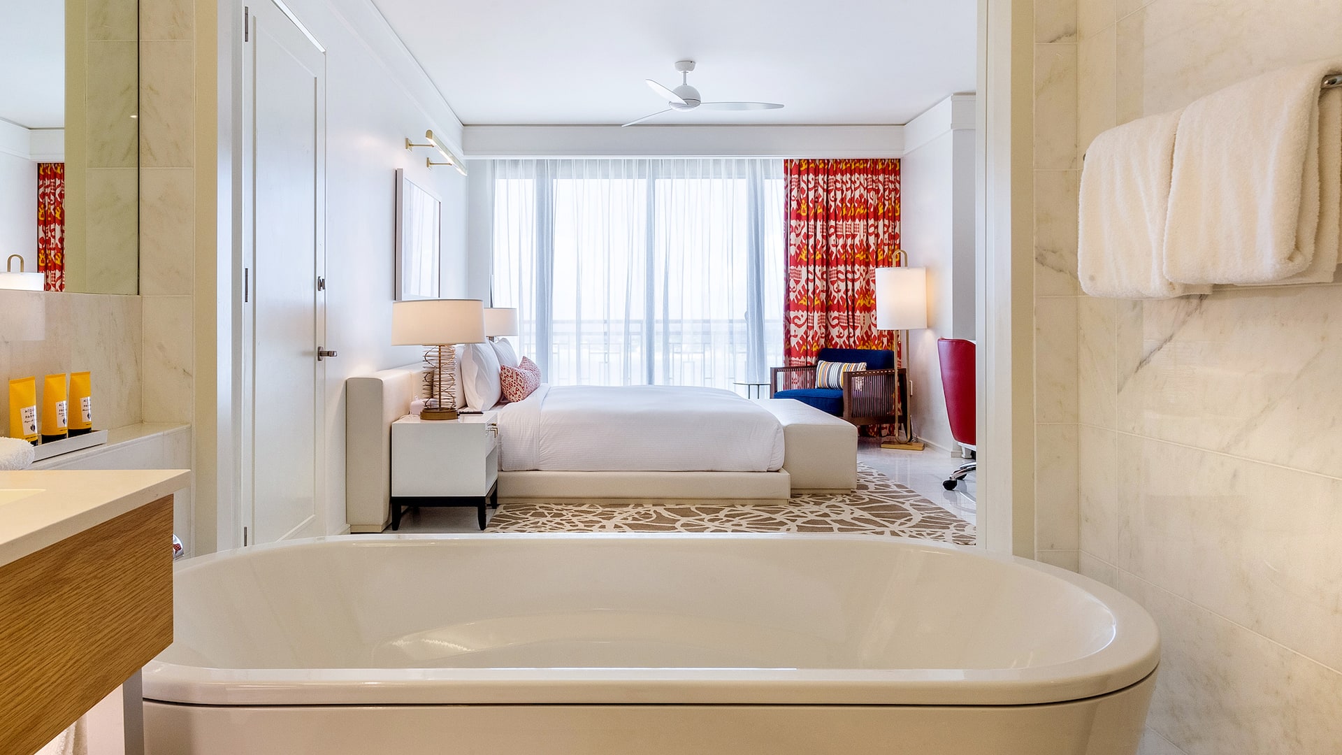 5/7 two bedroom ocean view residence bathroom