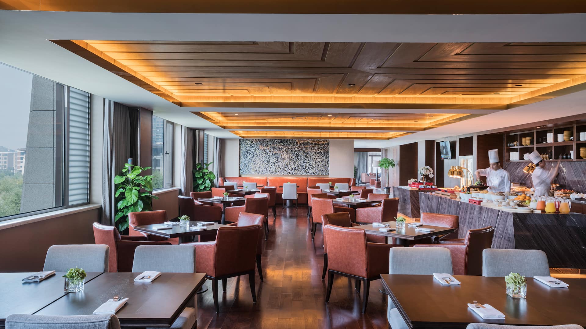 Hyatt Regency Xi'an Regency Club Dining Area