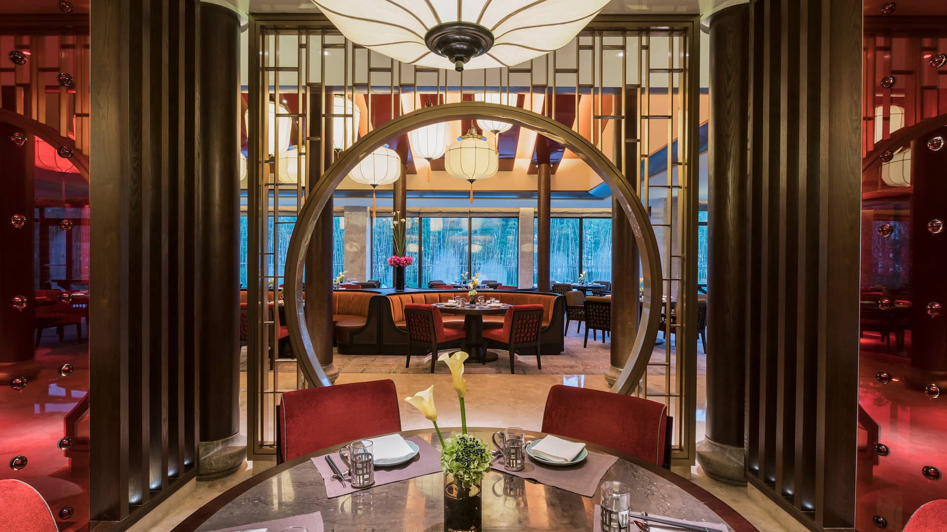 Hyatt Regency Xi'an Hu Pan Semi Private Dining Room