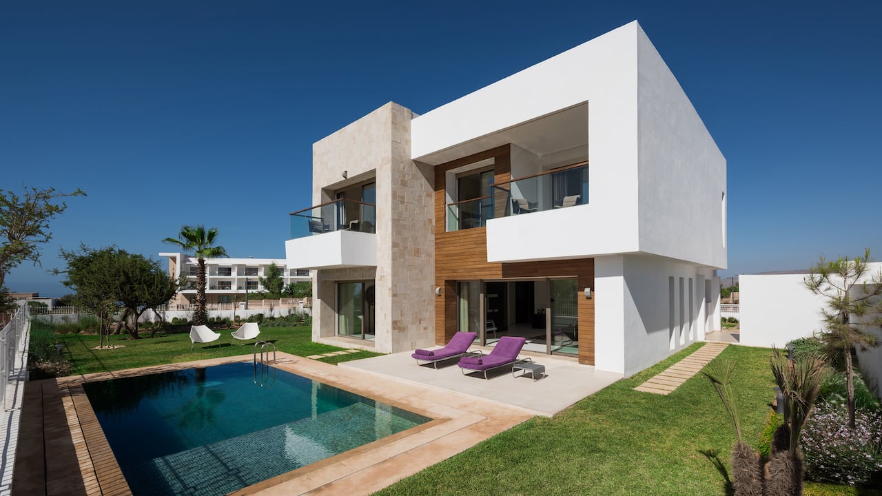 Exterior villa view