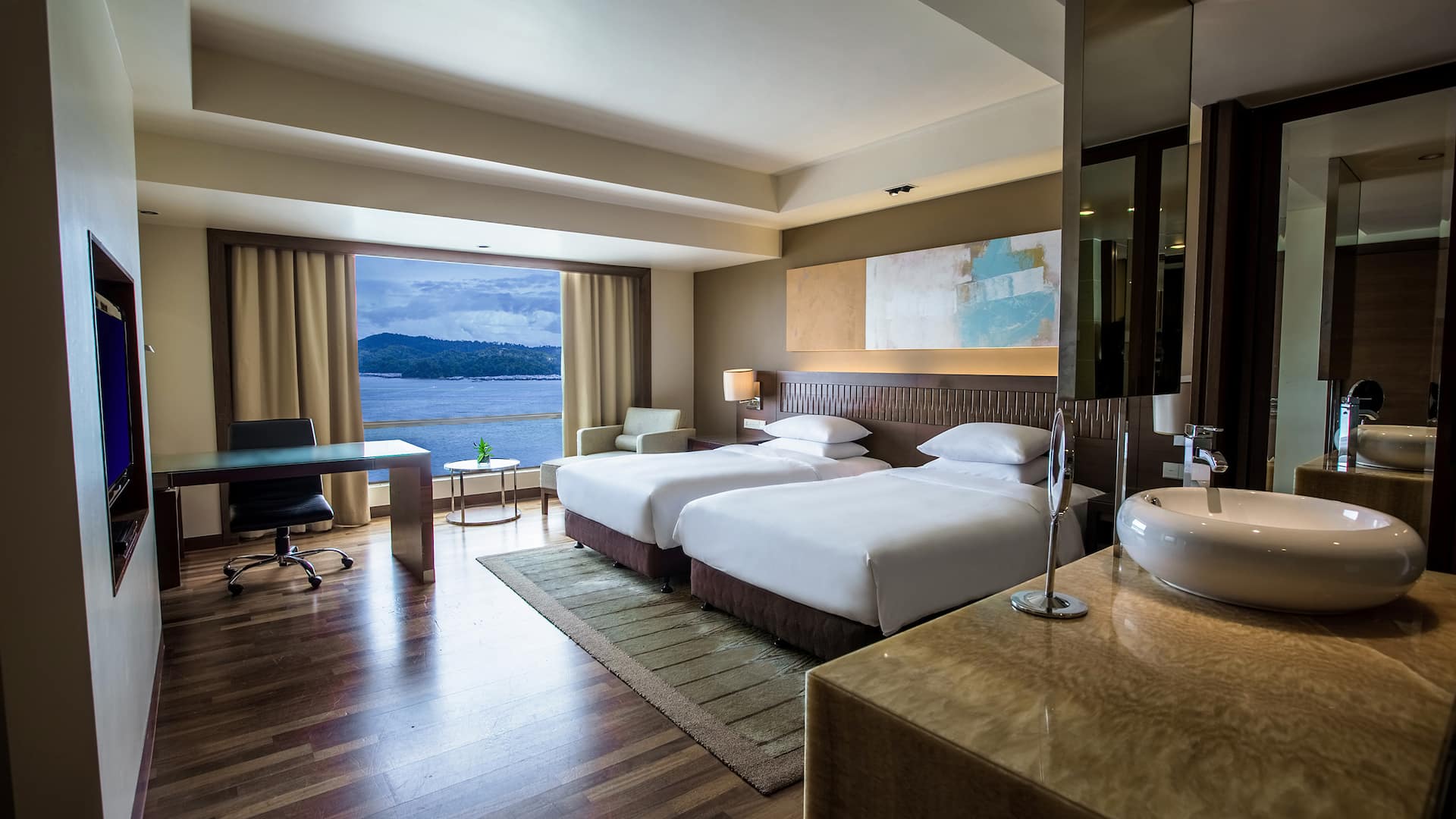 Hyatt Regency Kinabalu Clubroom Seaview Twin
