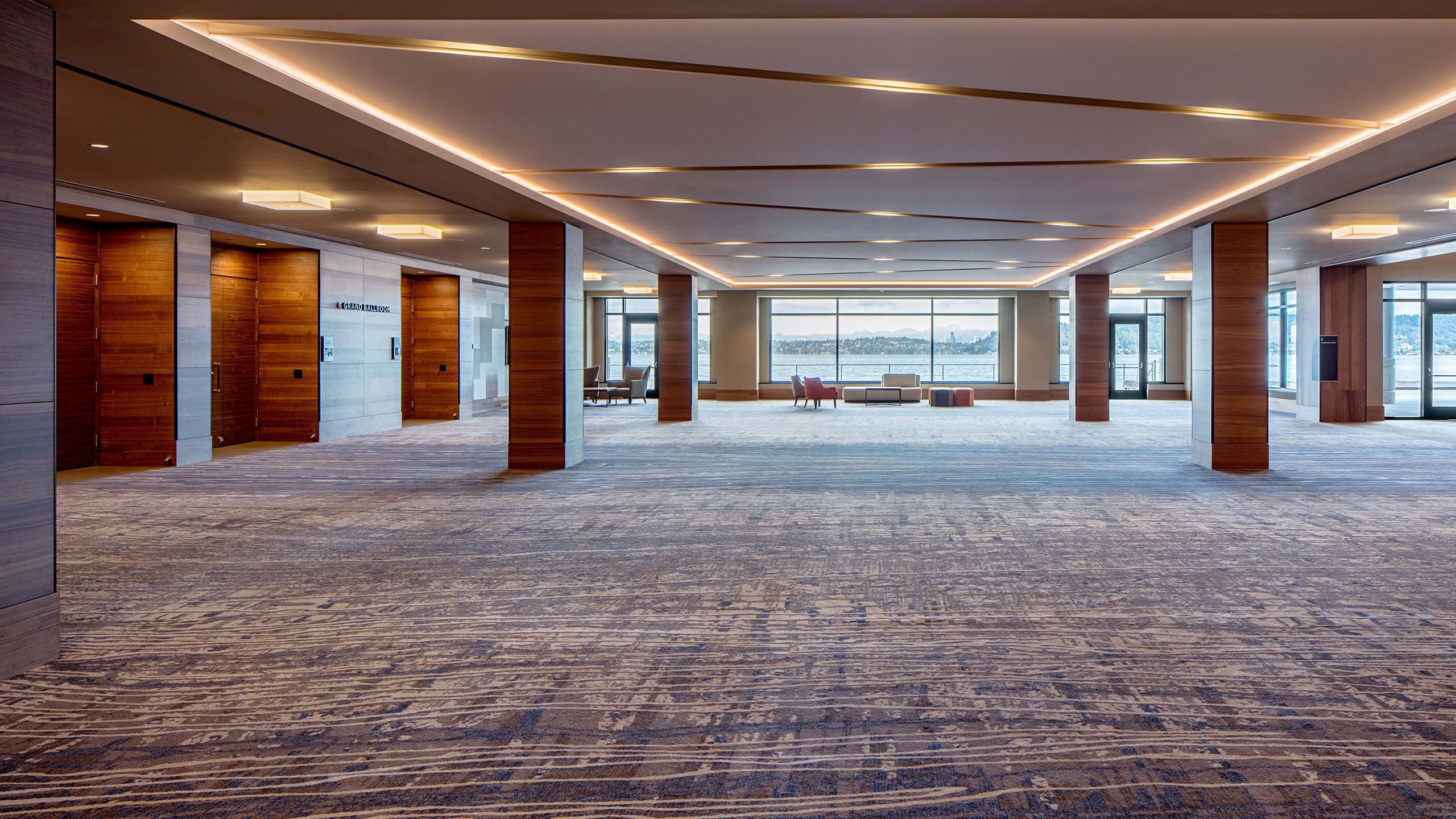 Hyatt Regency Lake Washington at Seattle's Southport Grand Ballroom Prefunction