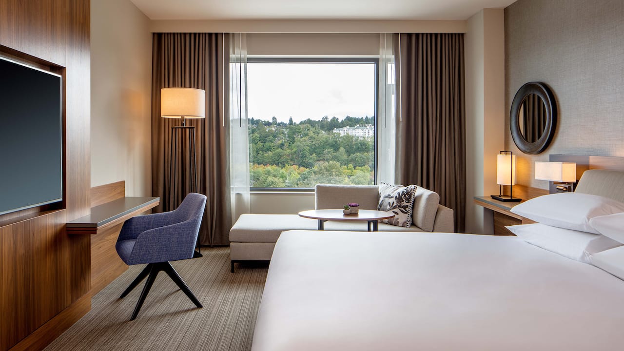 King room with Park view Hyatt Regency Lake Washington at Seattle’s Southport