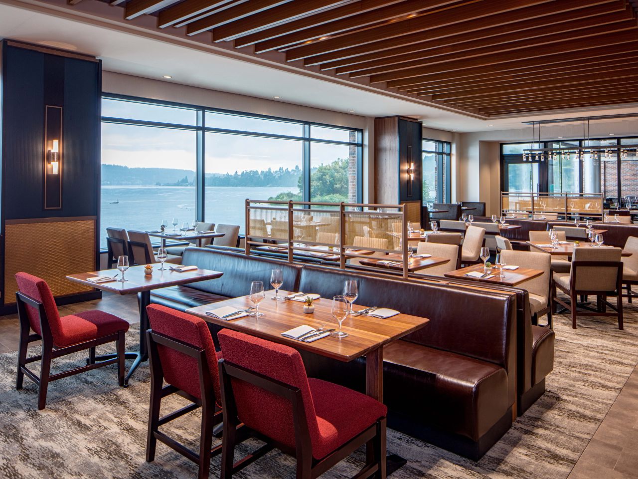 Waterfront Restaurant Near Renton Hyatt Regency Lake Washington at