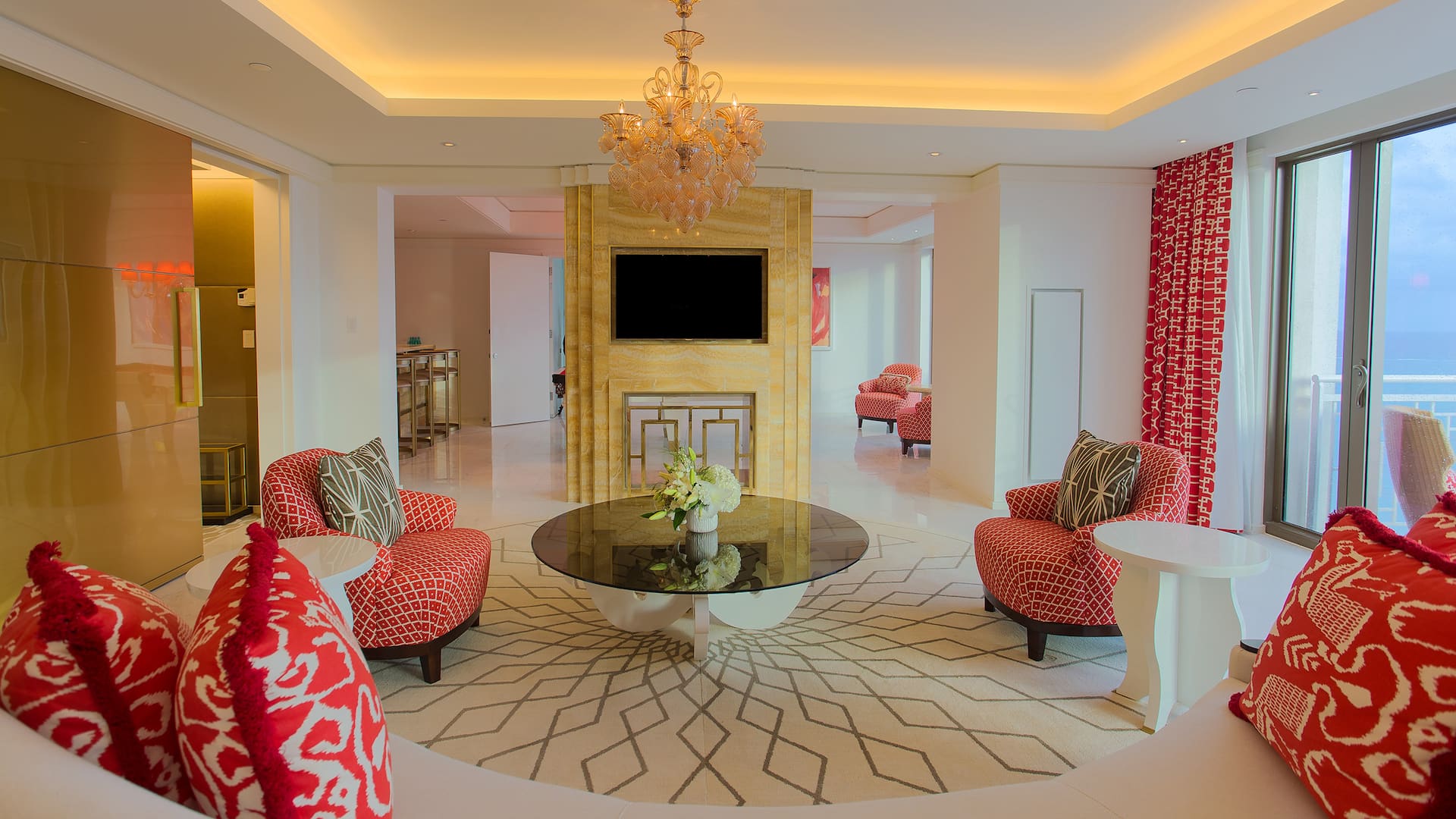 2/8 reserve one bedroom suite living room