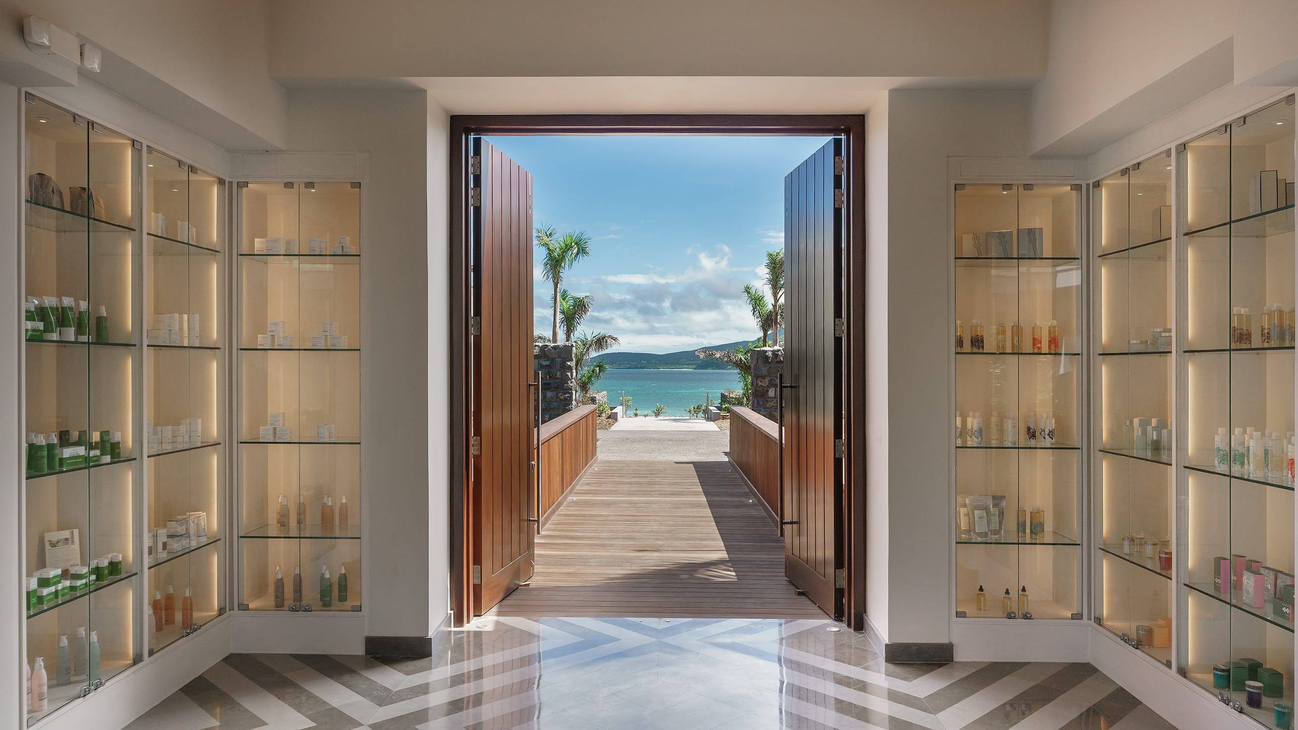 Park Hyatt St. Kitts Christophe Harbour Spa Entrance