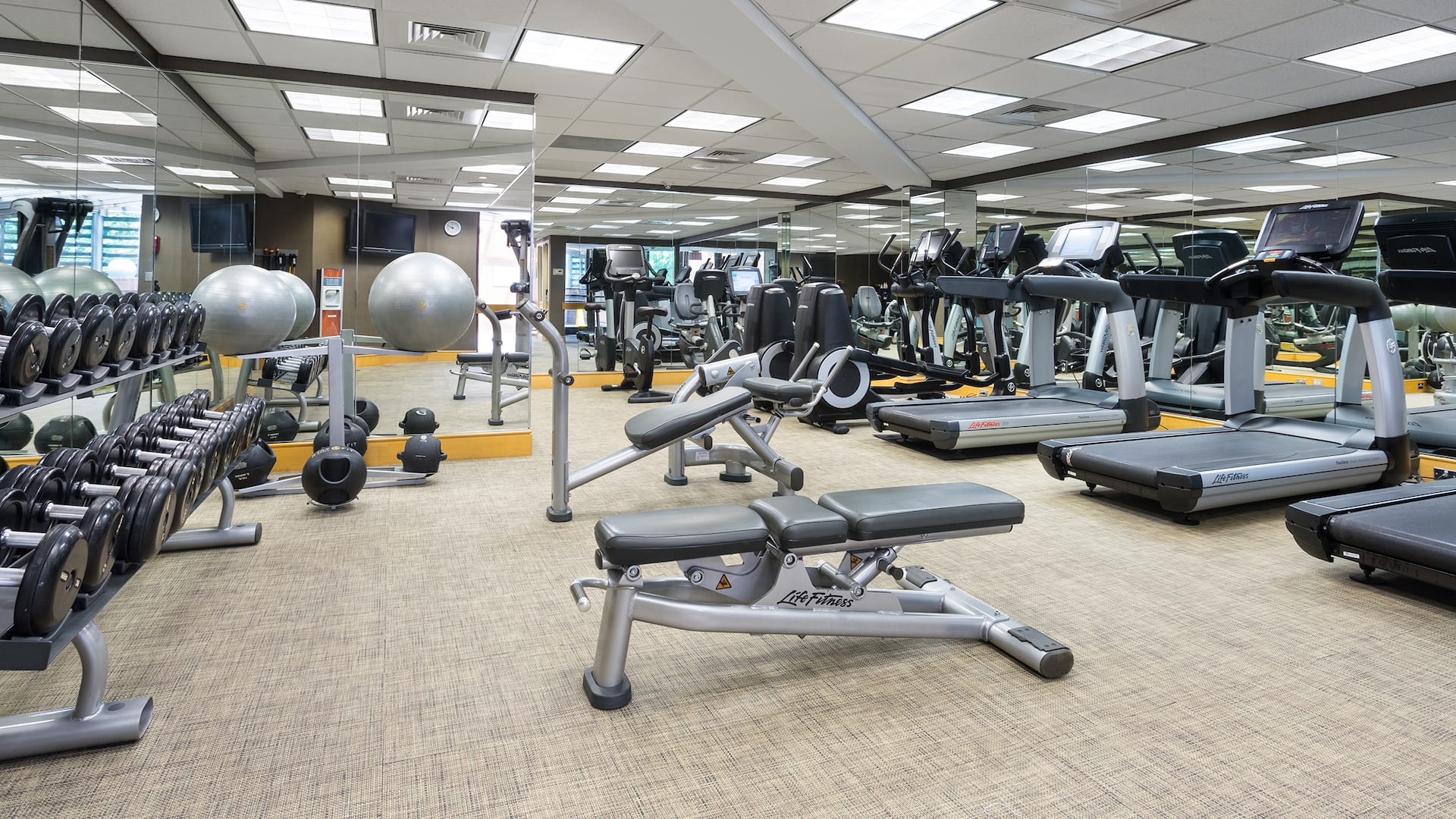 Hyatt Regency Princeton Fitness Room