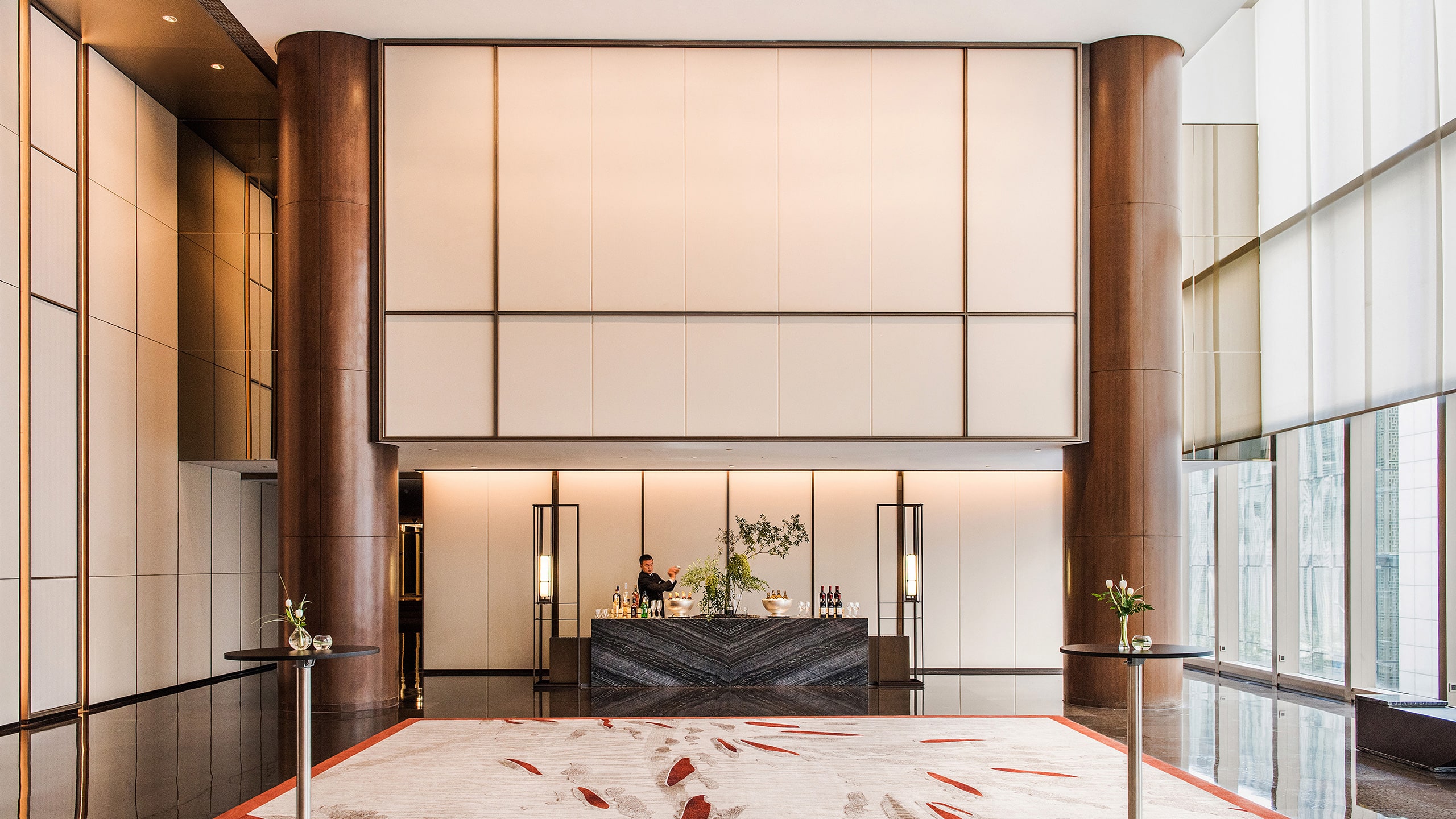 3 of 6 Park Hyatt Beijing The Ballroom Foyer Bar