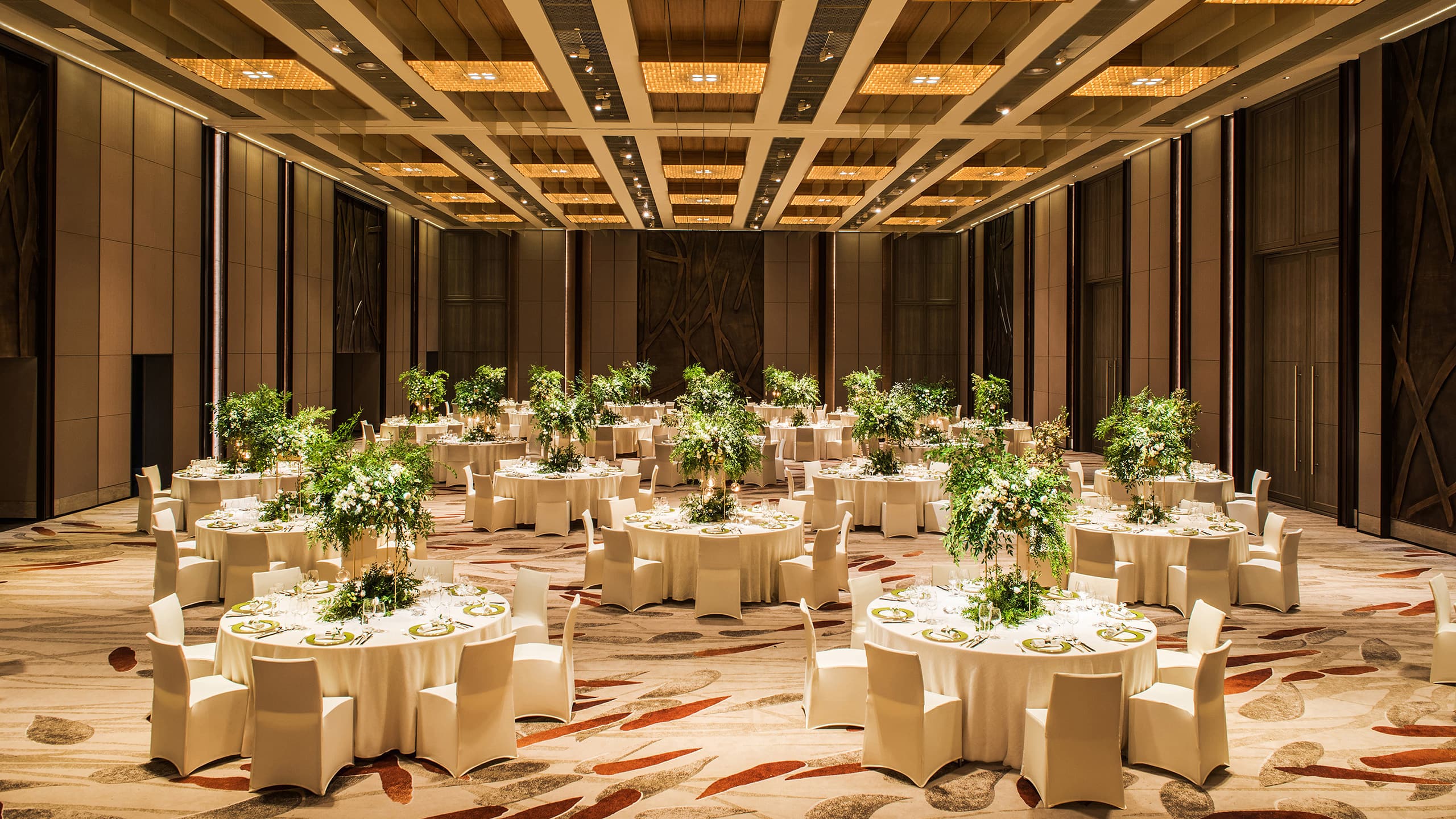 4 of 6 Park Hyatt Beijing The Ballroom Wedding White