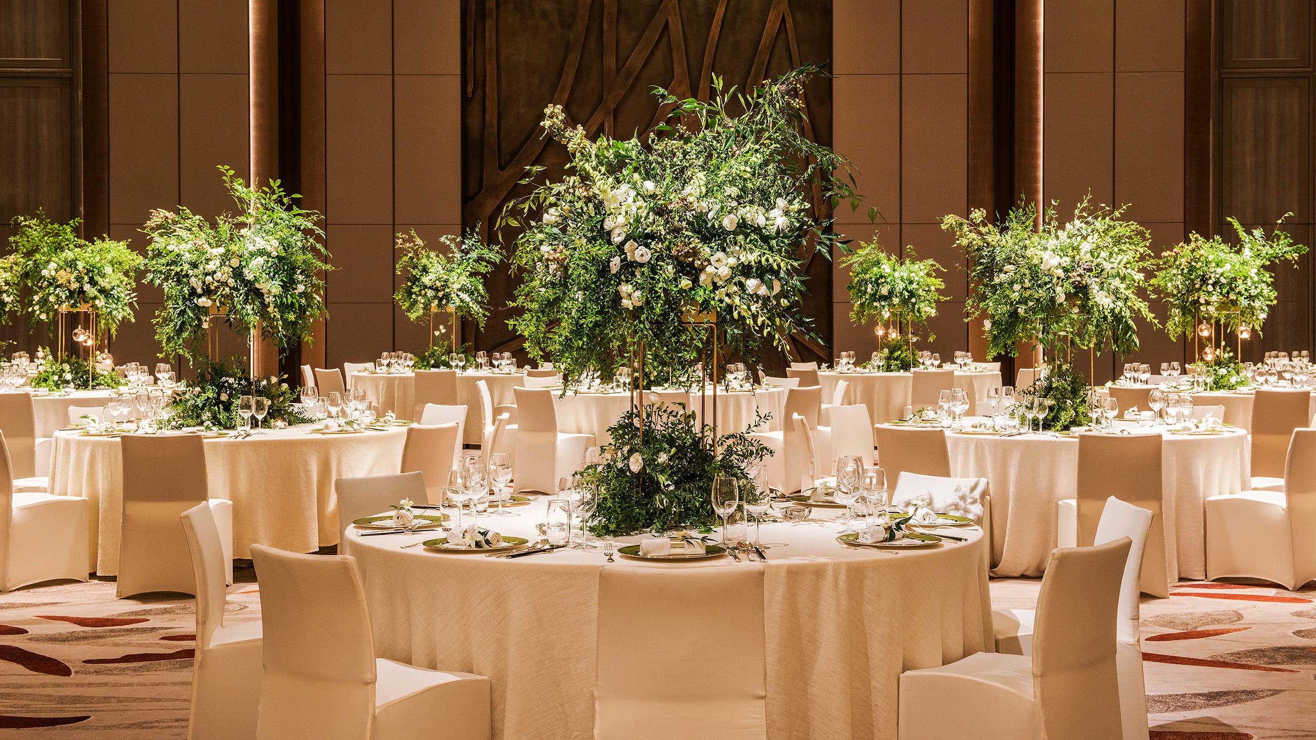 Park Hyatt Beijing The Ballroom Wedding White