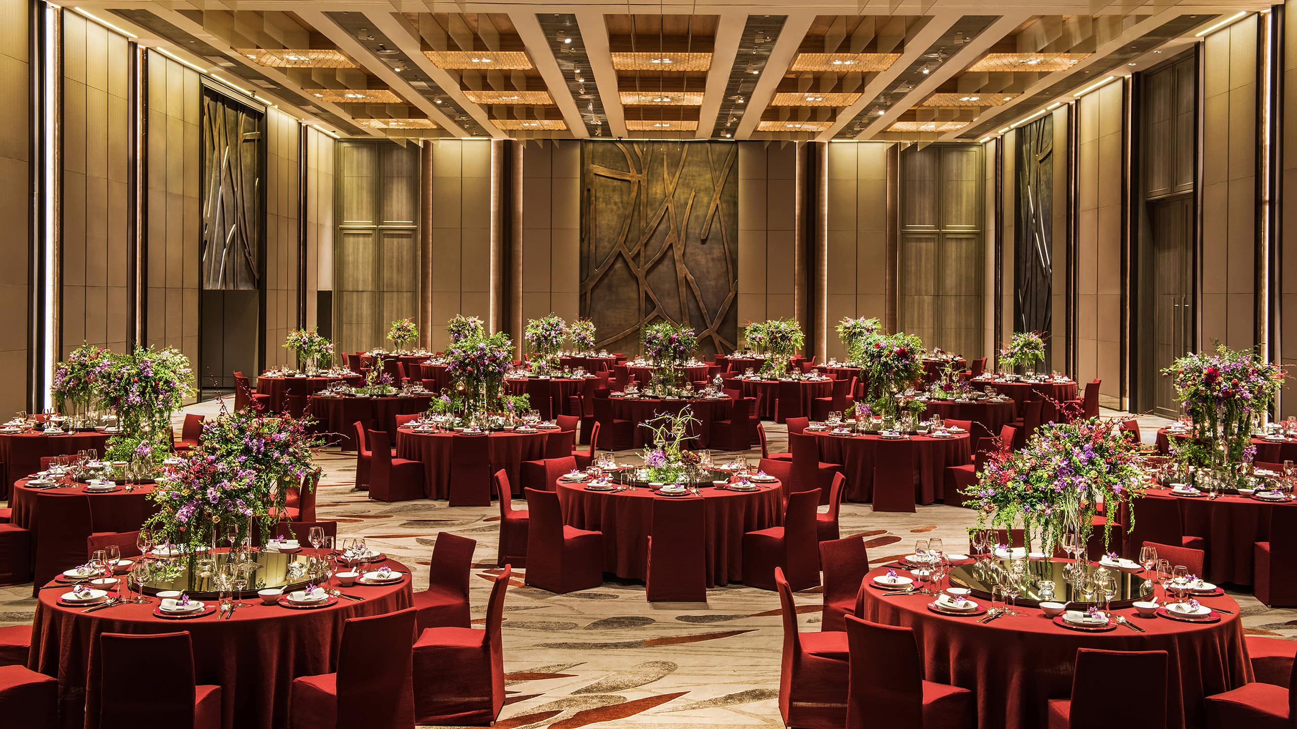 1 of 6 Park Hyatt Beijing The Ballroom Wedding Red