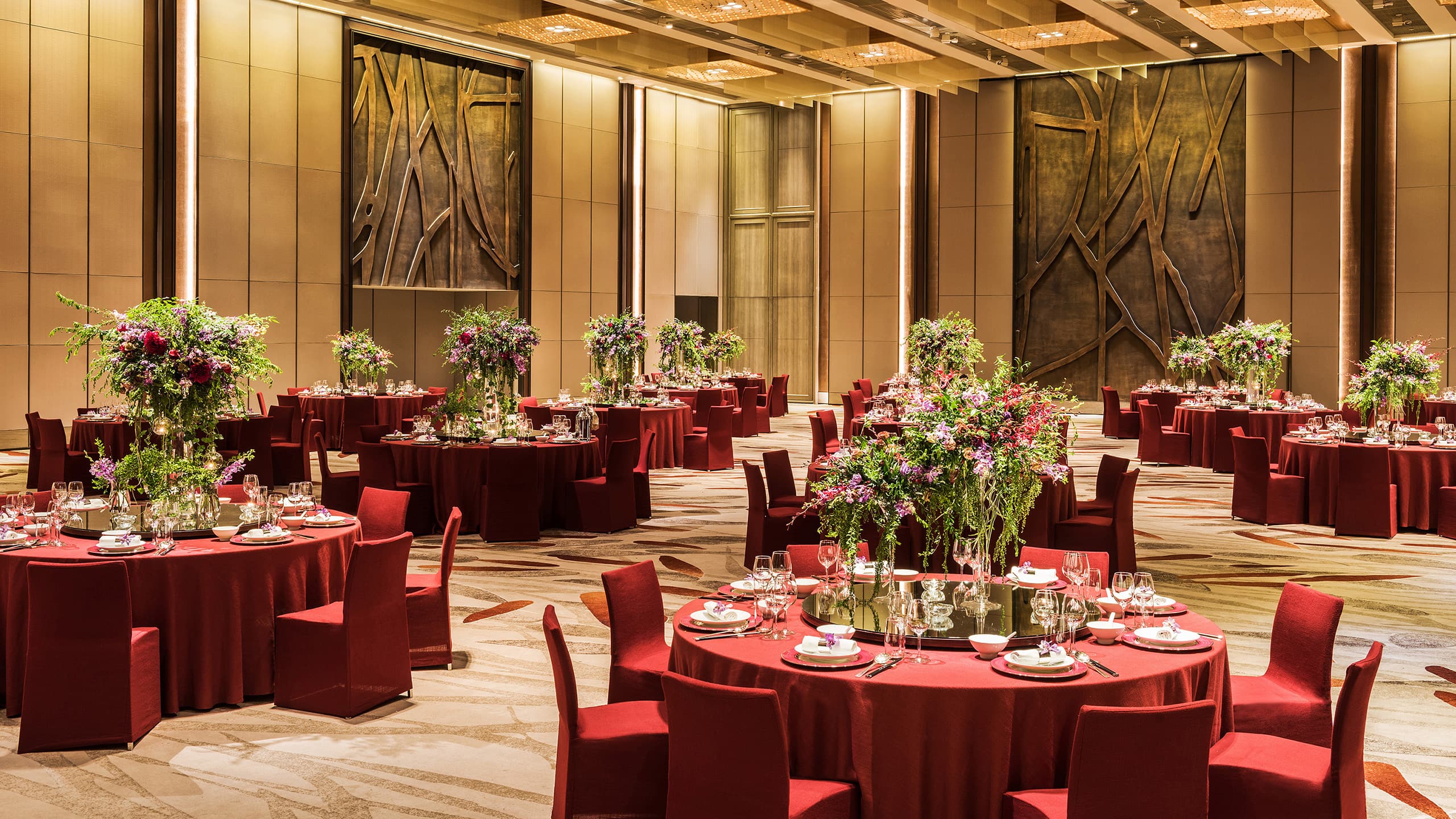 Park Hyatt Beijing The Ballroom Wedding Red