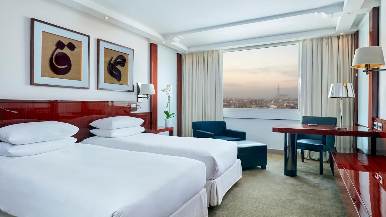Twin room sea view