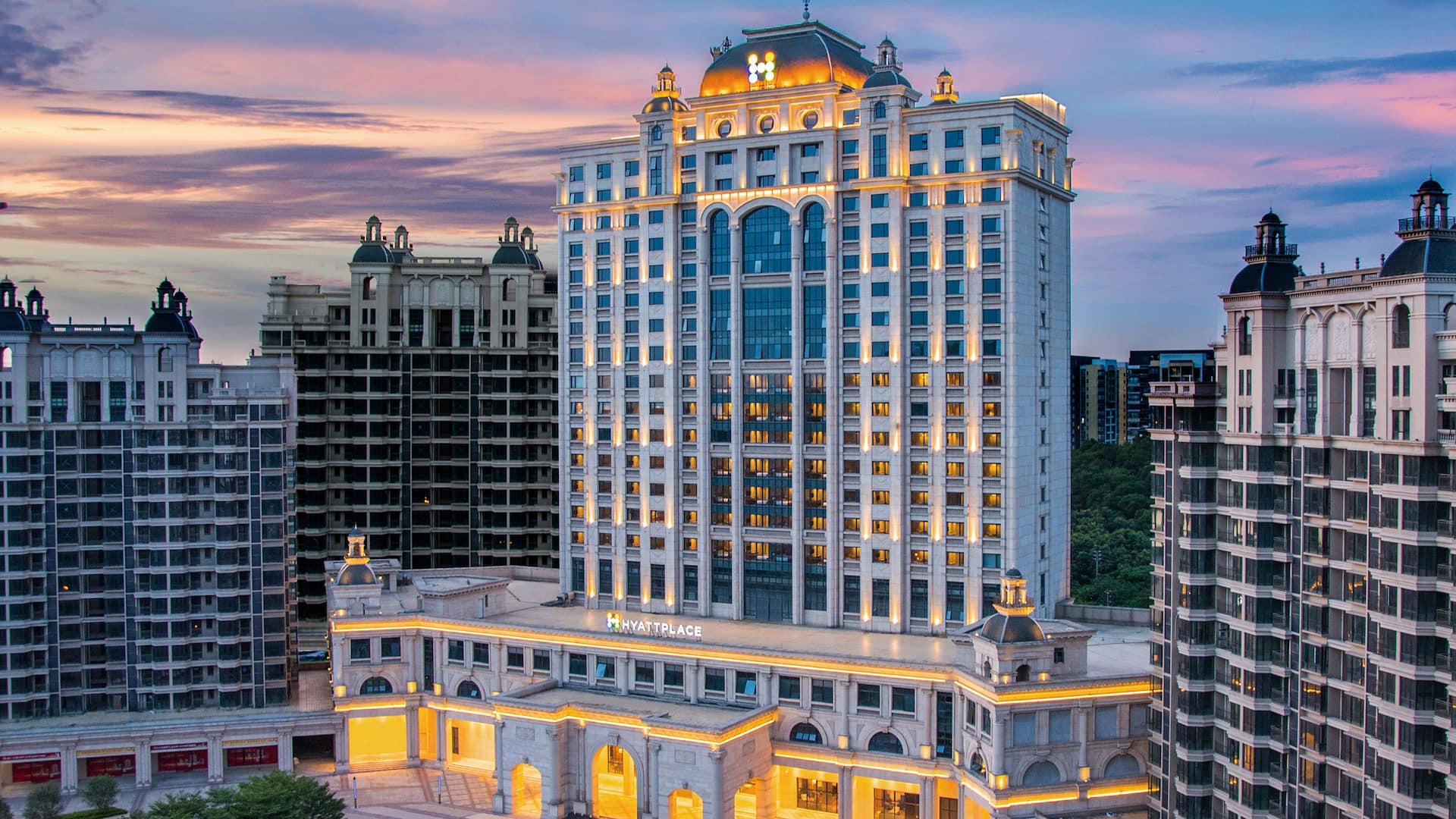 Hyatt Place Foshan Lishui External Night