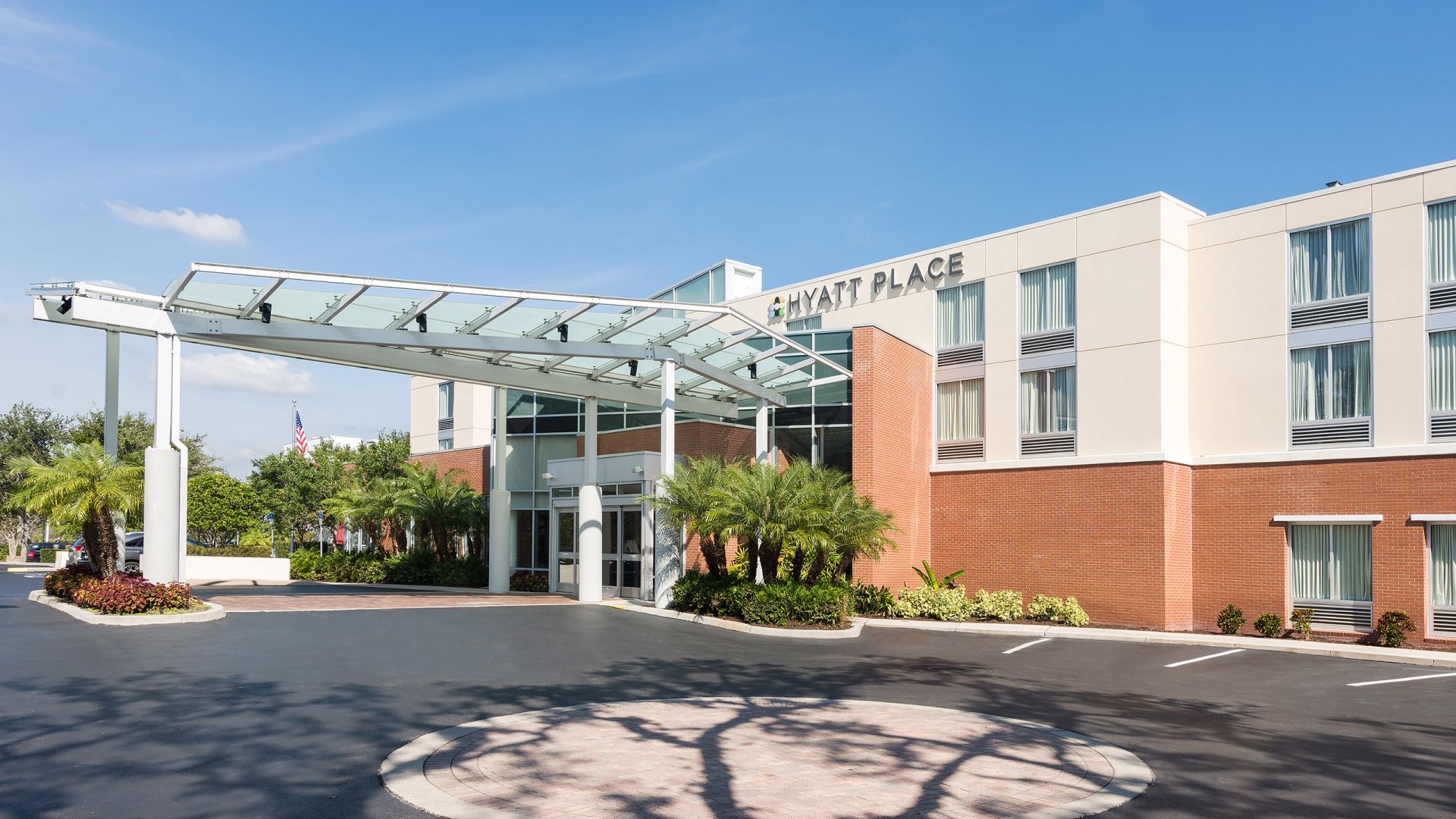 Sarasota Hotel Bradenton Airport Hyatt Place Front Drive