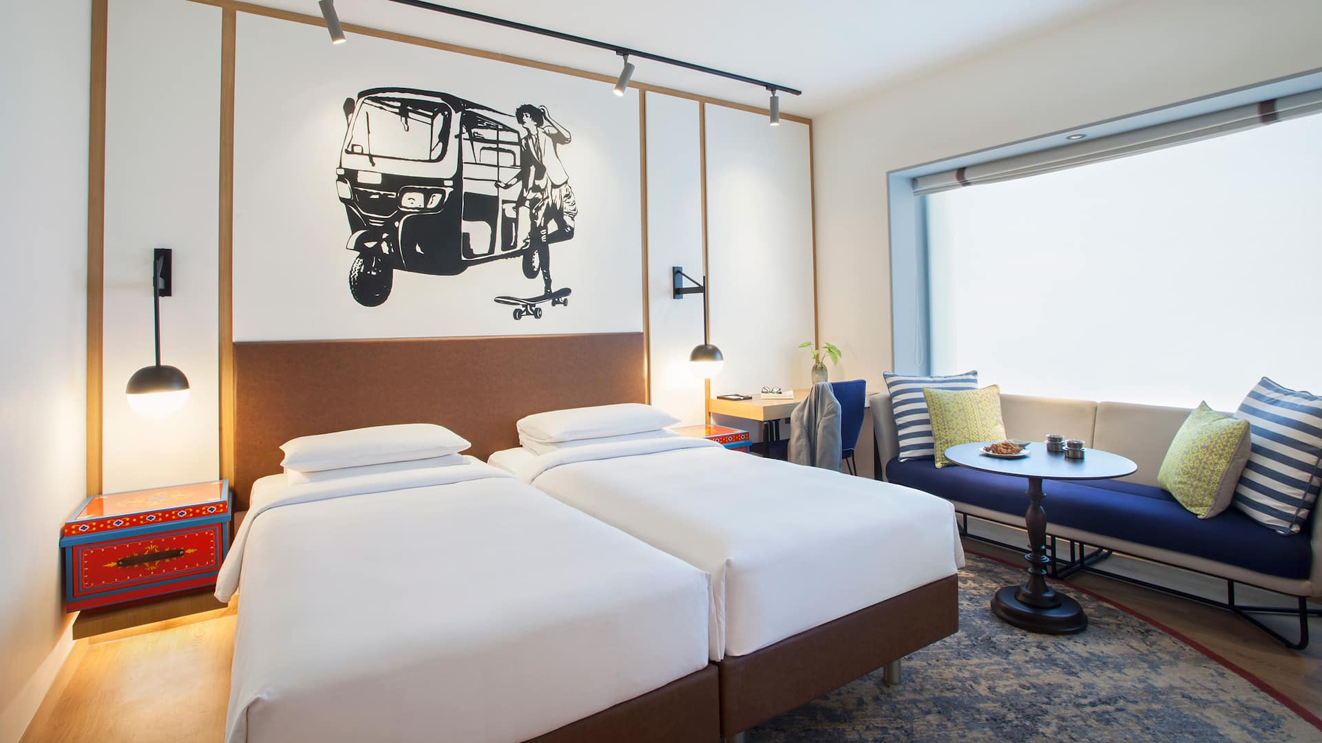 第 1，共 1 Hyatt Centric MG Road Bangalore Twin Bedroom