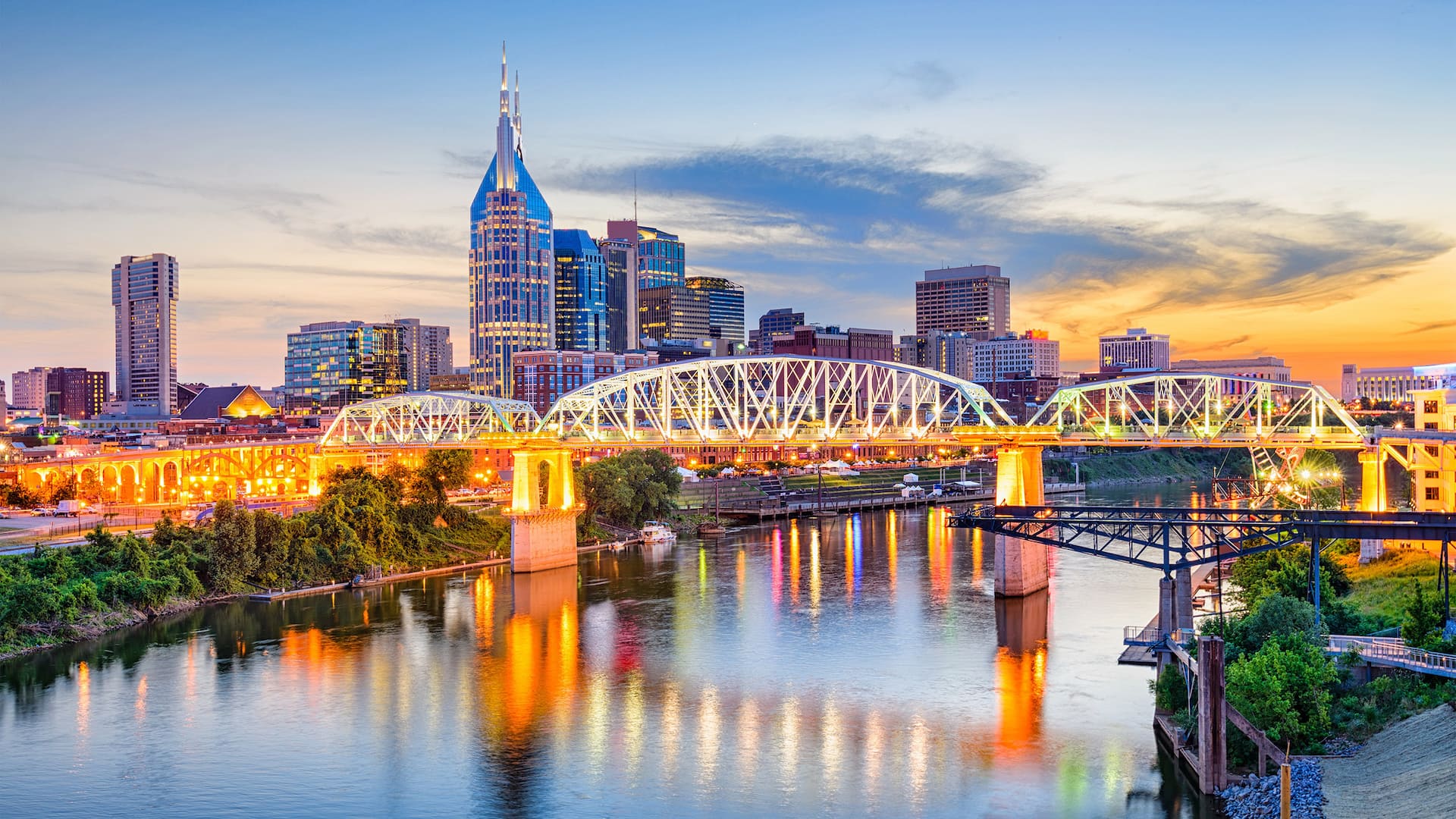 Nashville City Skyline