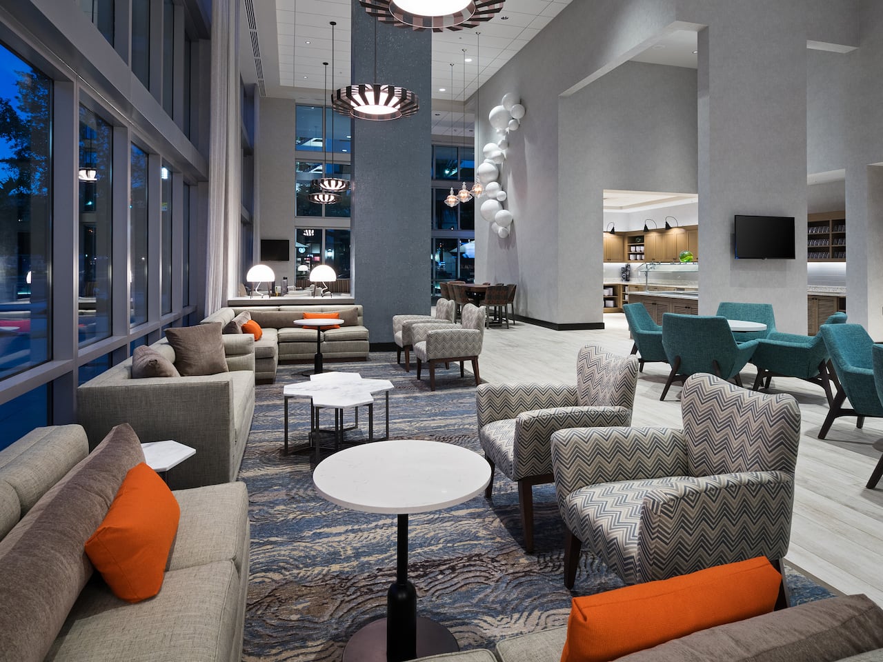 Hyatt Place St. Petersburg/Downtown Lobby Seating