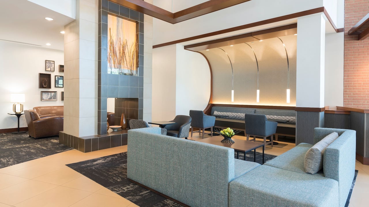 Hotel lobby