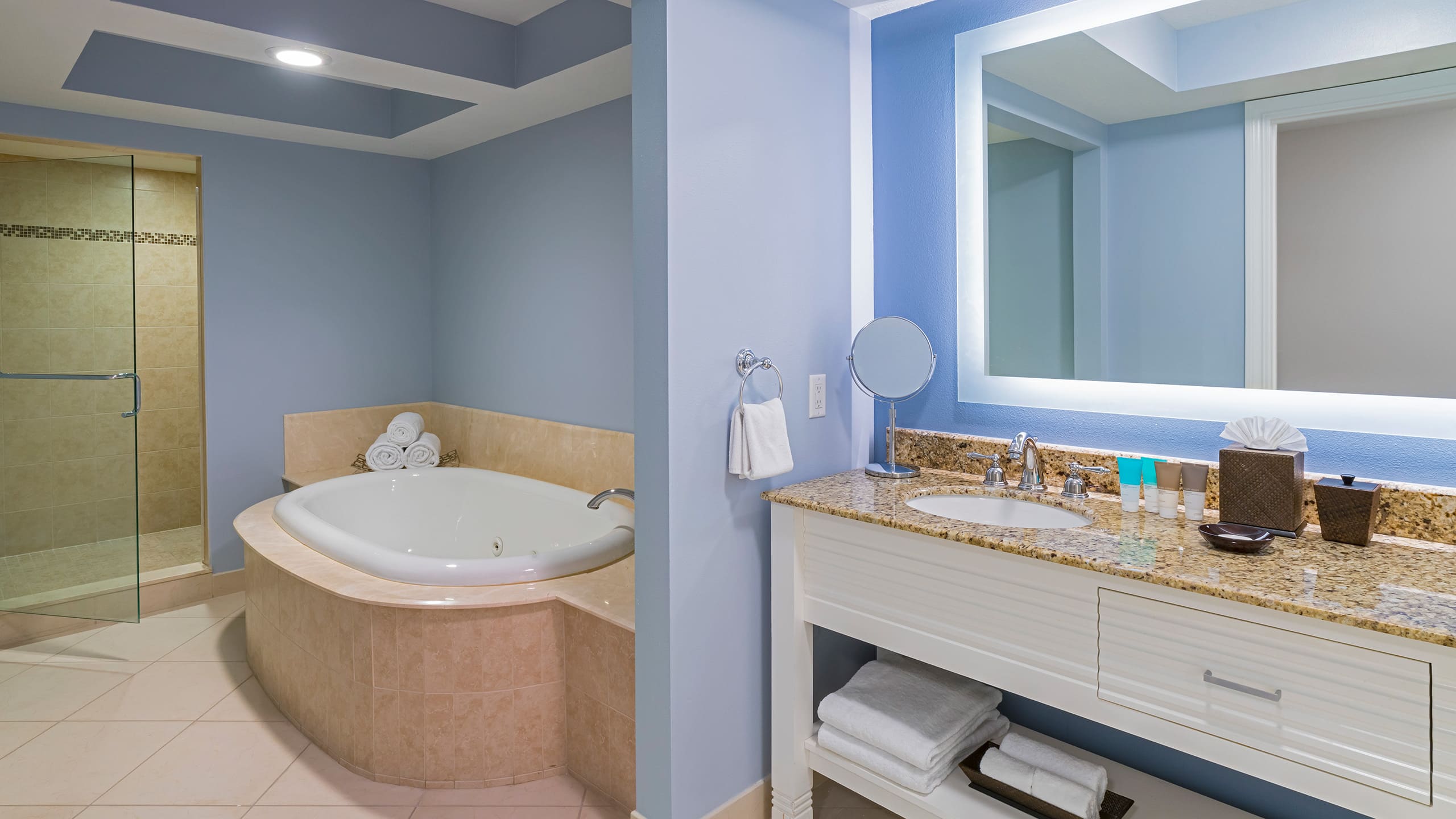 Hyatt Regency Clearwater Beach Resort and Spa Two Bedroom Suite Deluxe View Bathroom