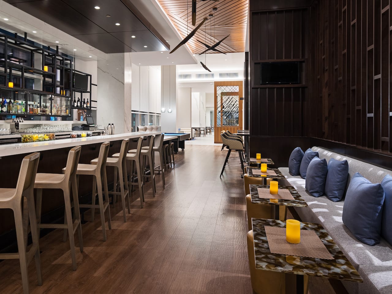 Hyatt House Washington DC, H Bar seating