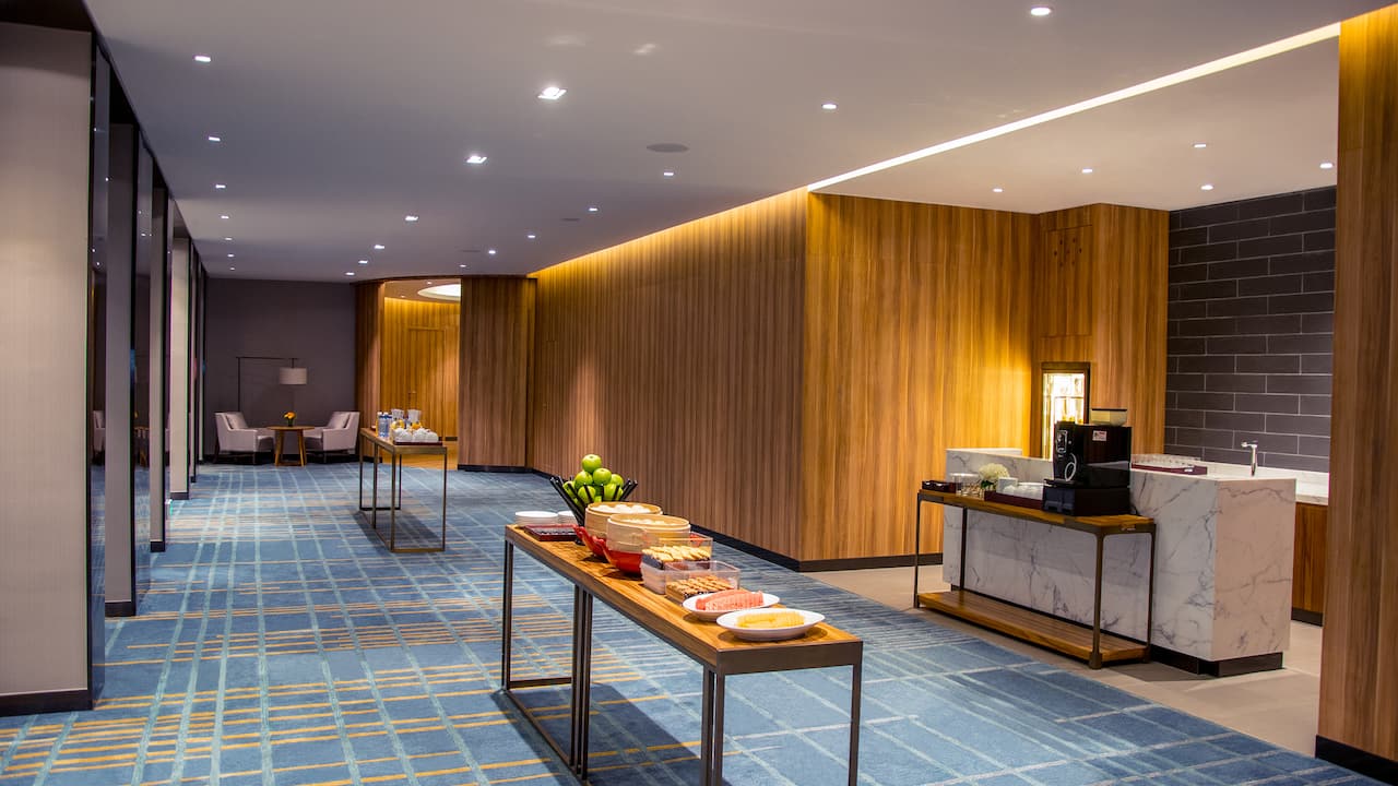 Meeting foyer