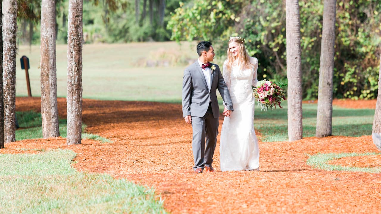 Outdoor Ceremony  The Hyatt Regency Grand Cypress Wedding of