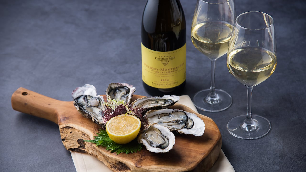 Grand Hyatt Seoul Hotel Oyster Promotion Wood Tray