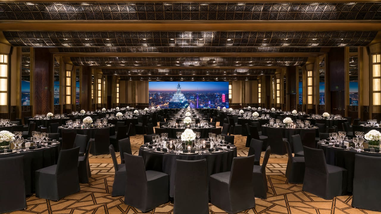 Grand Hyatt Shanghai grand ballroom