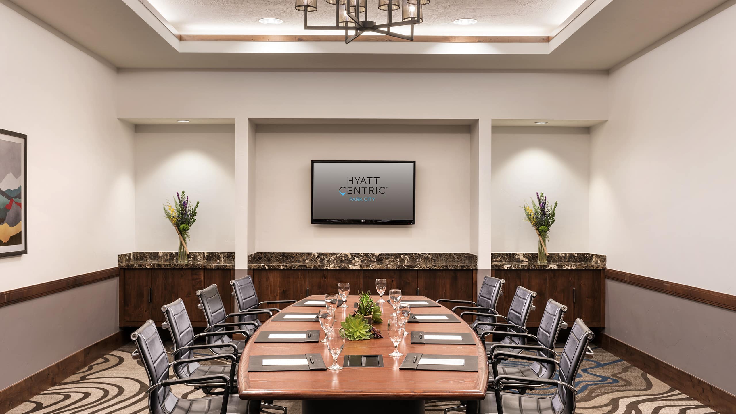 Hyatt Centric Park City Board Room