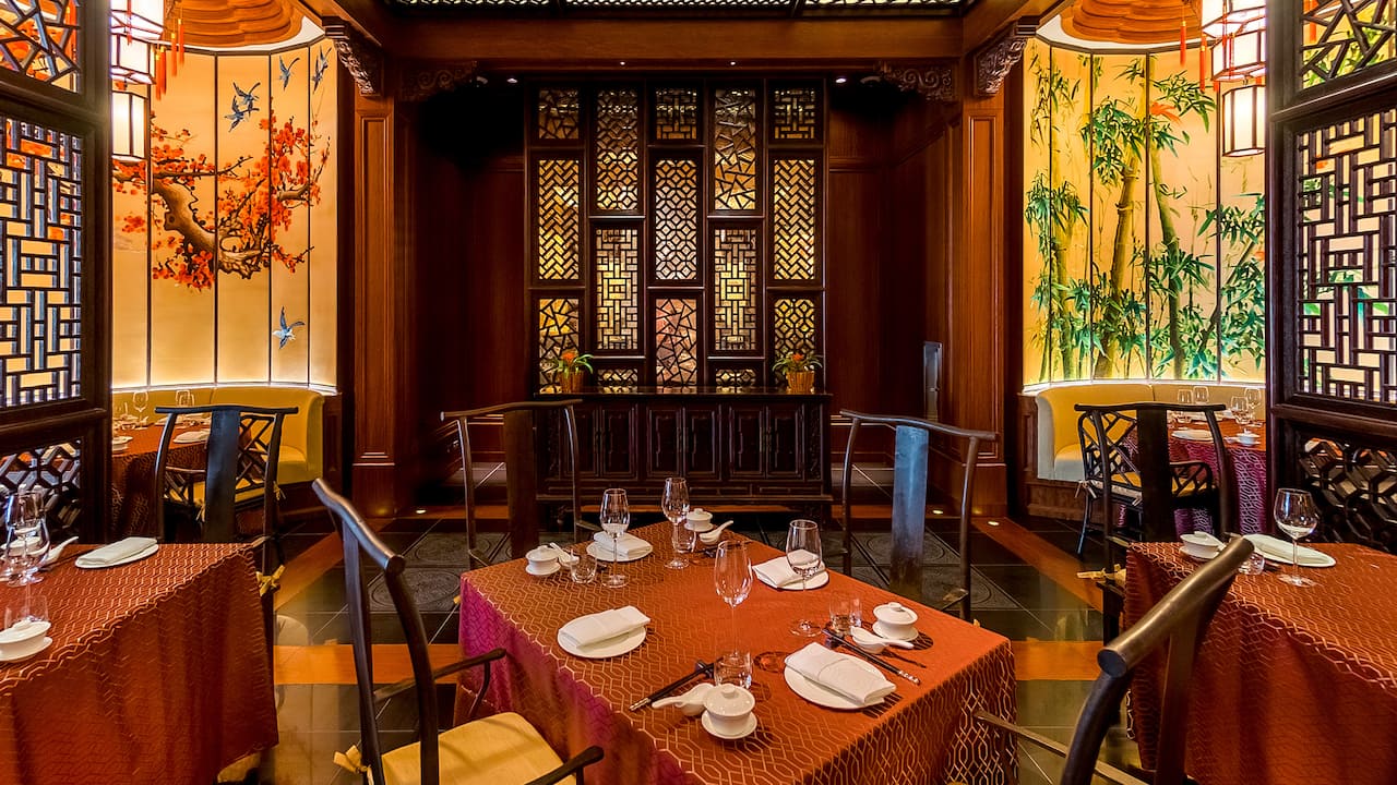 Asian themed restaurant at a Baha Mar hotel