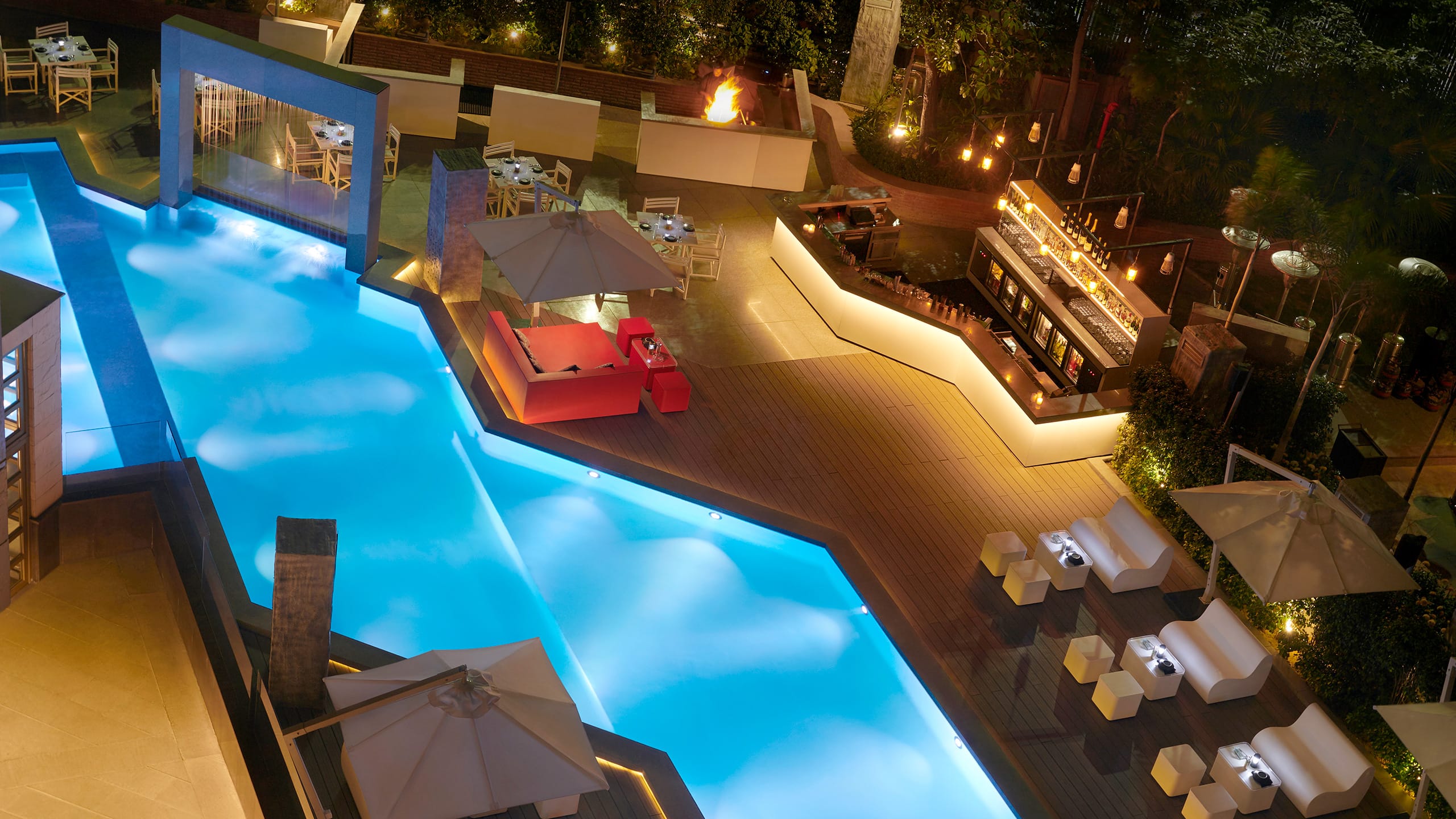 Hyatt Regency Delhi Deck
