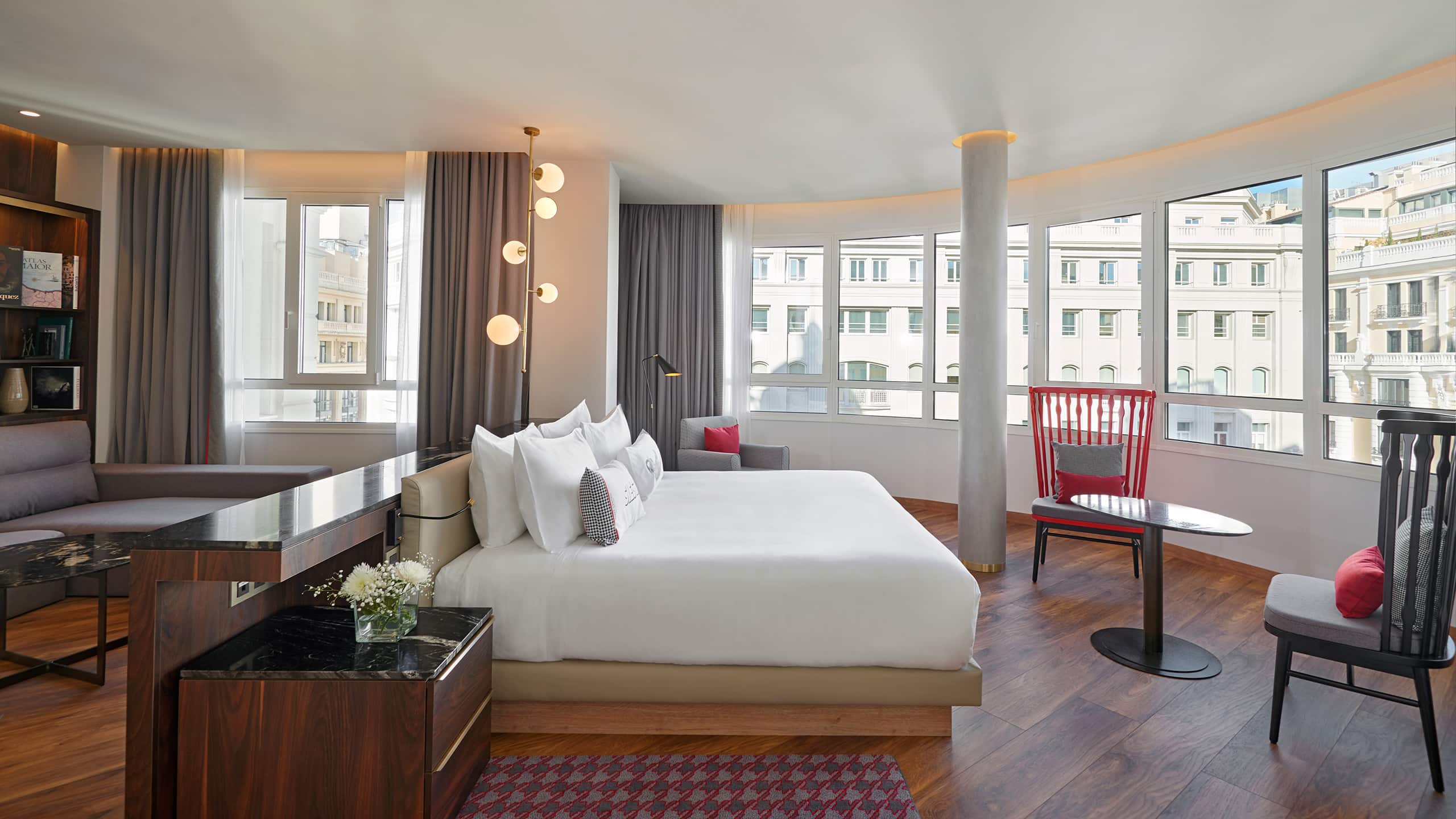 Hyatt Centric Gran Via Madrid Executive Suite Window