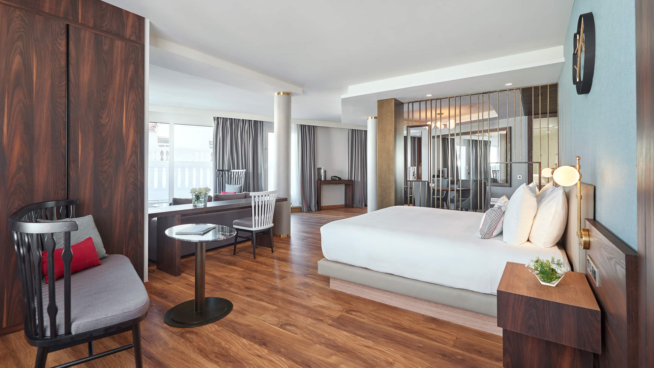 Hyatt Centric Gran Via Madrid Fenix Suite Bed