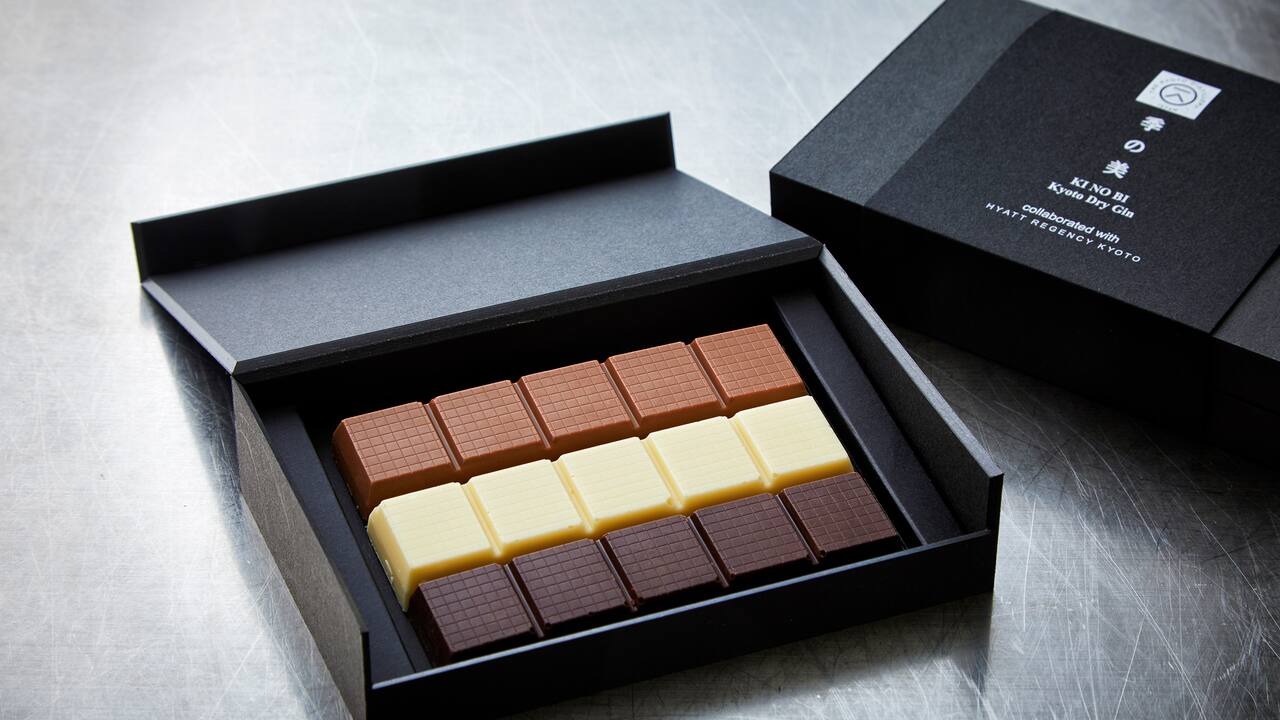 京都ジン “季の美” チョコレート