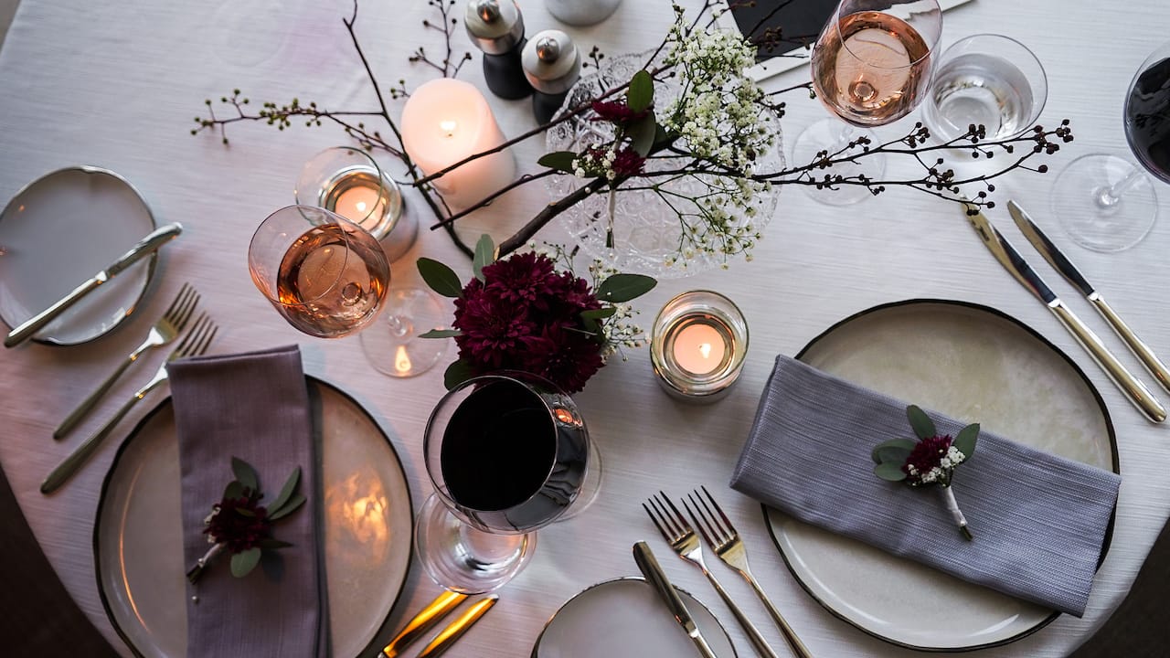 Embassy Room Valentines Day Setup